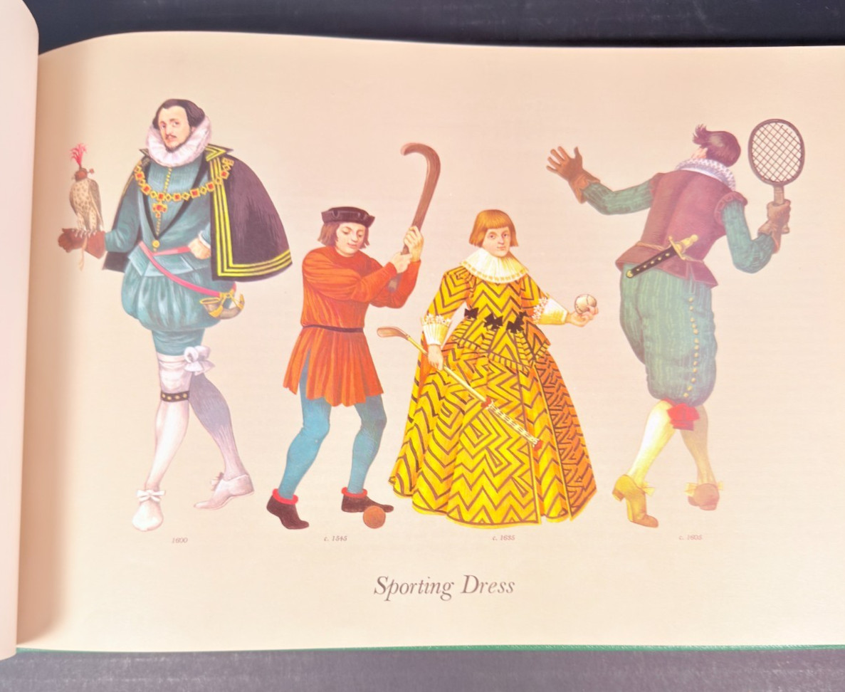 Hugh Evelyn History of Costume 1968 2 Volume Bundle V-2 1660-1800/ V-3 1500-1660