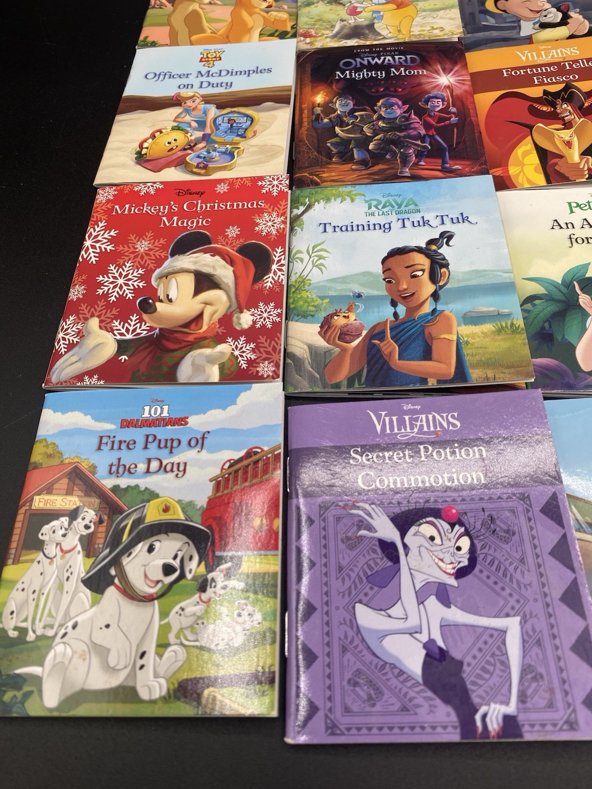 Lot of 16 Disney 3.5” Mini Books Autumn Publishing Dumbo, Toy Story, Mickey +