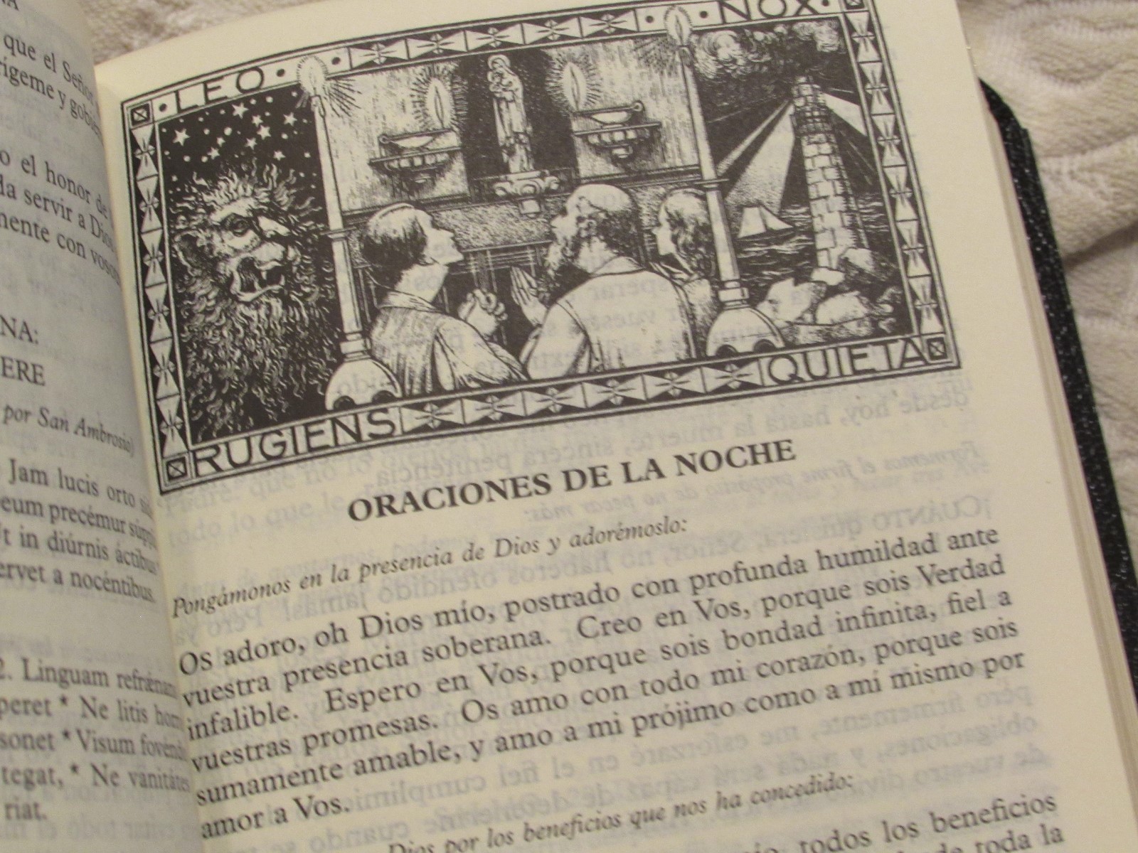 1962 Misal Diario Catolico Apostolico Roma for the Traditional Latin Mass Black