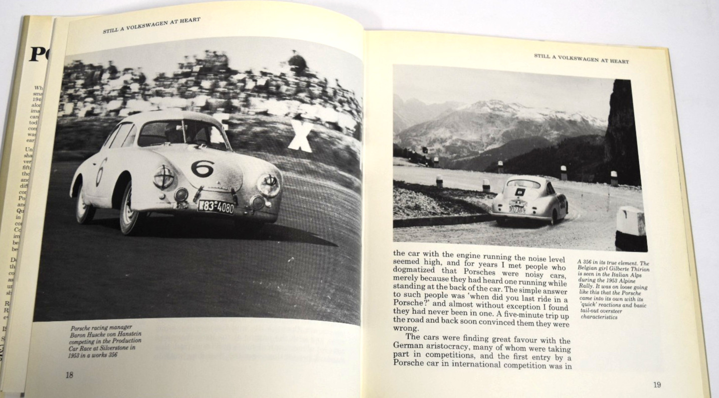PORSCHE 356: COUPE, CABRIOLET, ROADSTER, SPEEDSTER & By Denis Jenkinson *VG+*