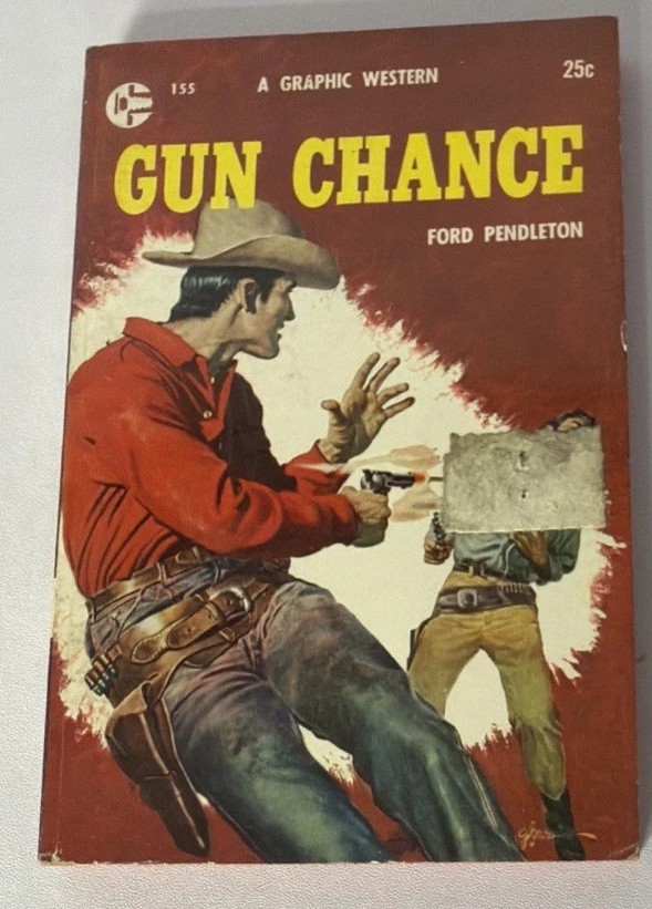 Lot of 10 Vintage PB Westerns Gunslingers Outlaws1940s- 1960s Various Authors ￼￼
