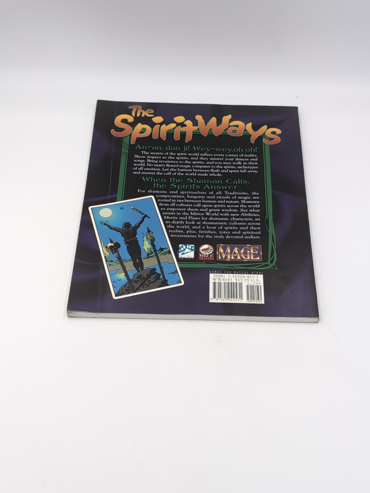 Mage: The Ascension: The Spirit Ways by John Snead AS SHOWN (C4B5)