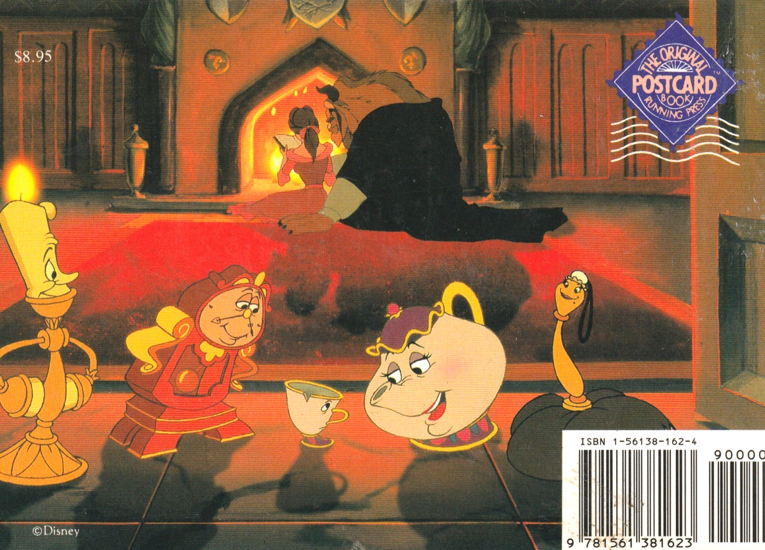 Disney’s Beauty and the Beast: A Book of 30 Postcards by Disney