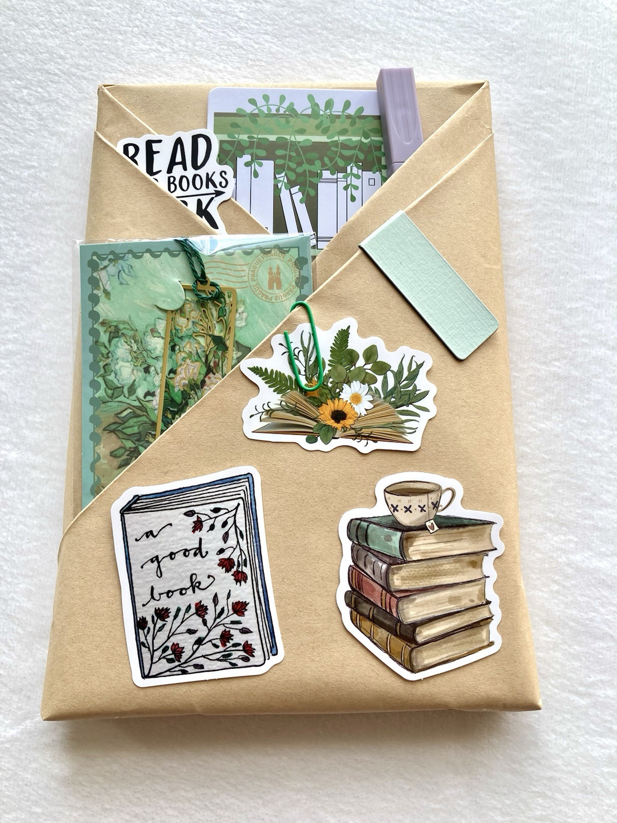Blind Date With A Book Bookish Gift Bookmark Stickers fiction mystery Book Lover