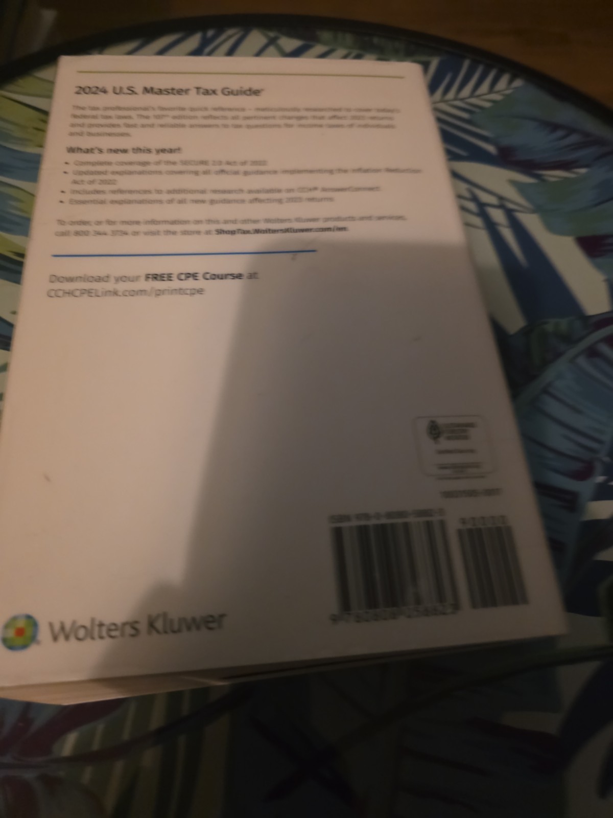 U.S. Master Tax Guide 2024