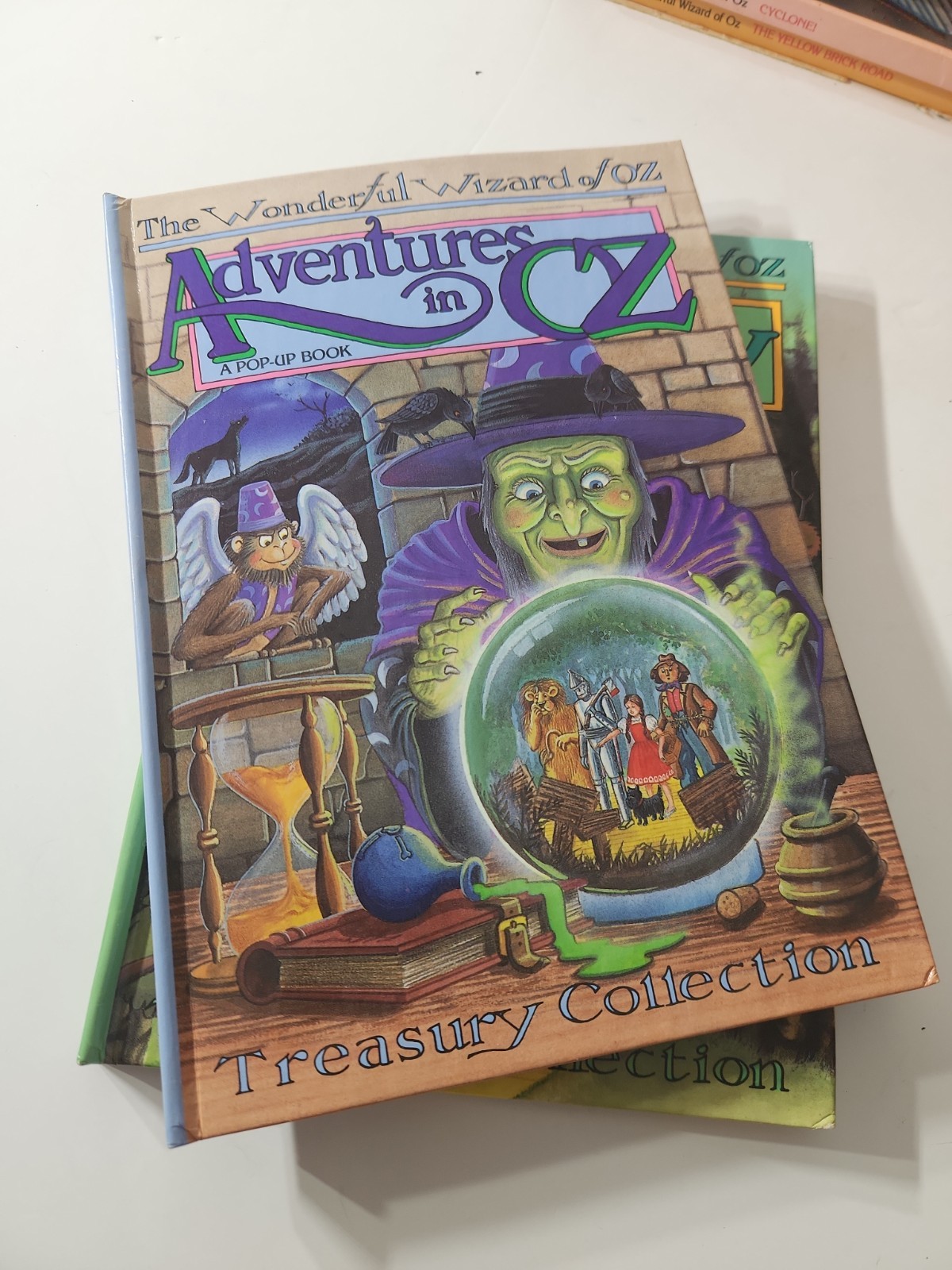 The Wonderful Wizard Of Oz Set 4 Pop Up Books Treasury Collection 1991 Box Set