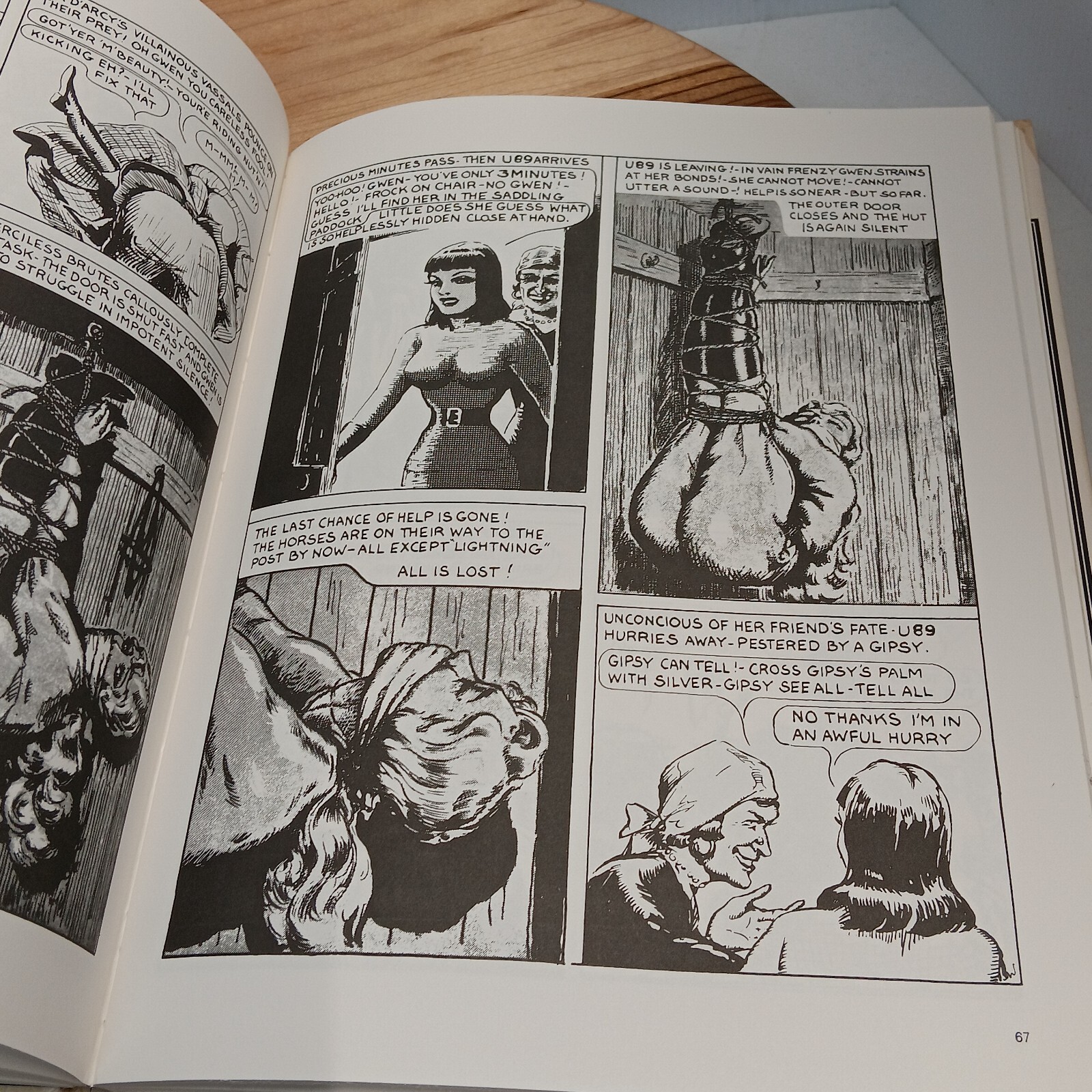 ADVENTURES OF SWEET GWENDOLINE, 2ND EDITION By John Willie – Hard Cover W/ DJ