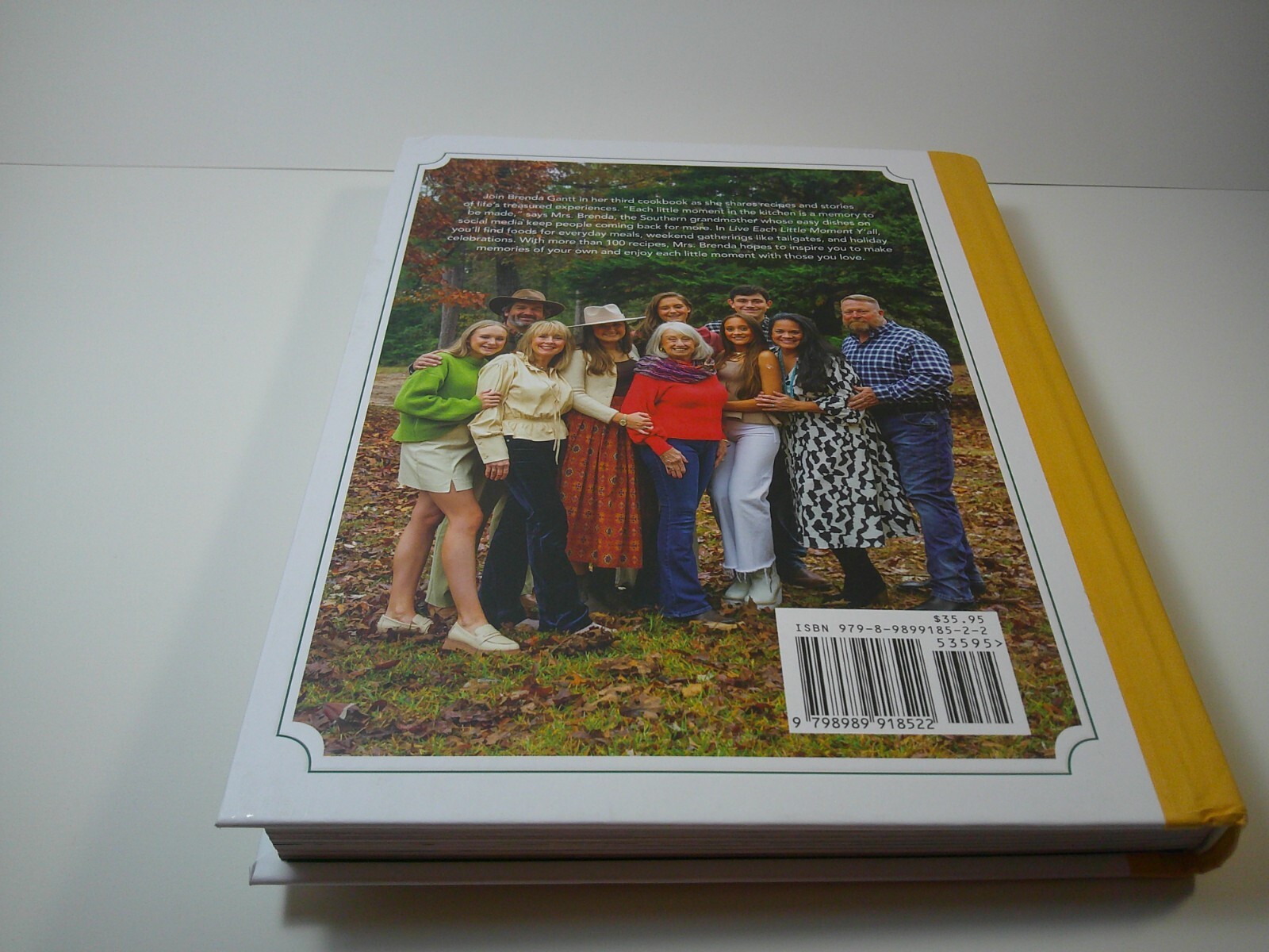 BRENDA GANTT LIVE EACH LITTLE MOMENT YA’LL COOKBOOK BRAND NEW IN BOX 2024