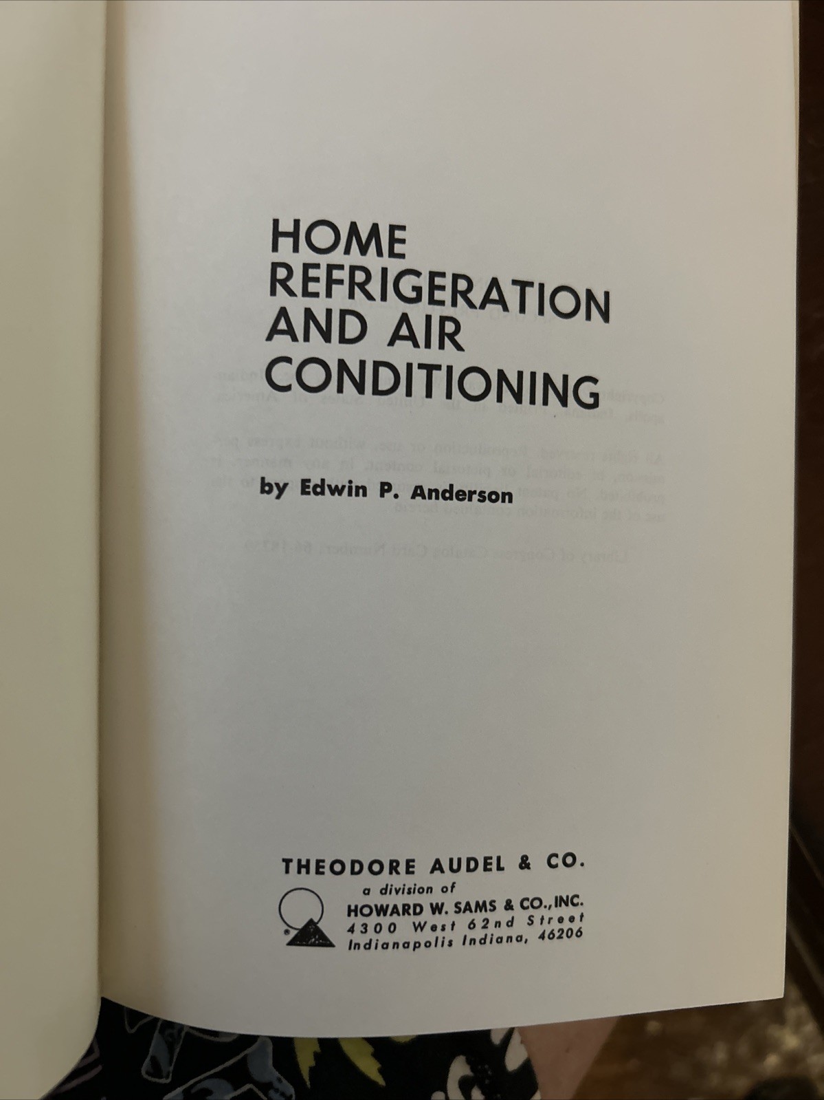 AUDEL~Home~Gas~Heating~Refrigeration ~Air Conditioning Appliance Servicing Books