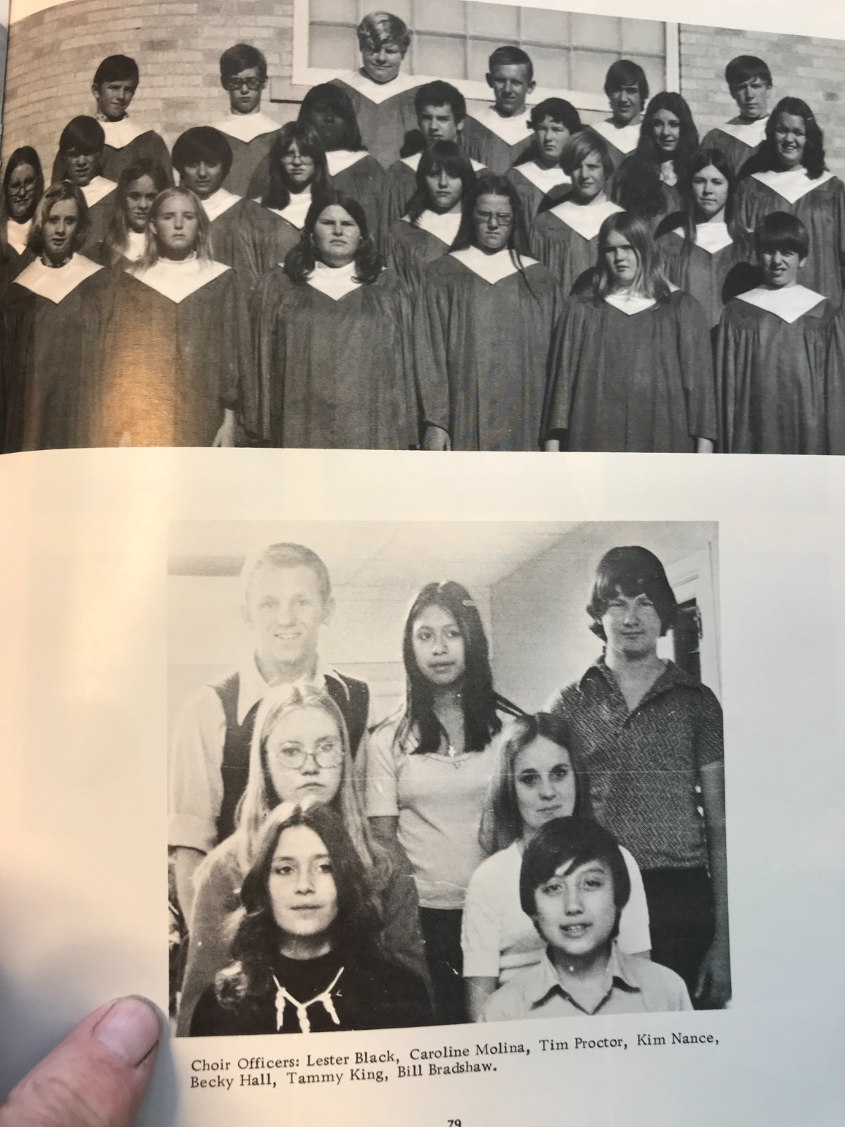 1975 The Round-Up Crockett Junior High School Yearbook, Odessa, Texas