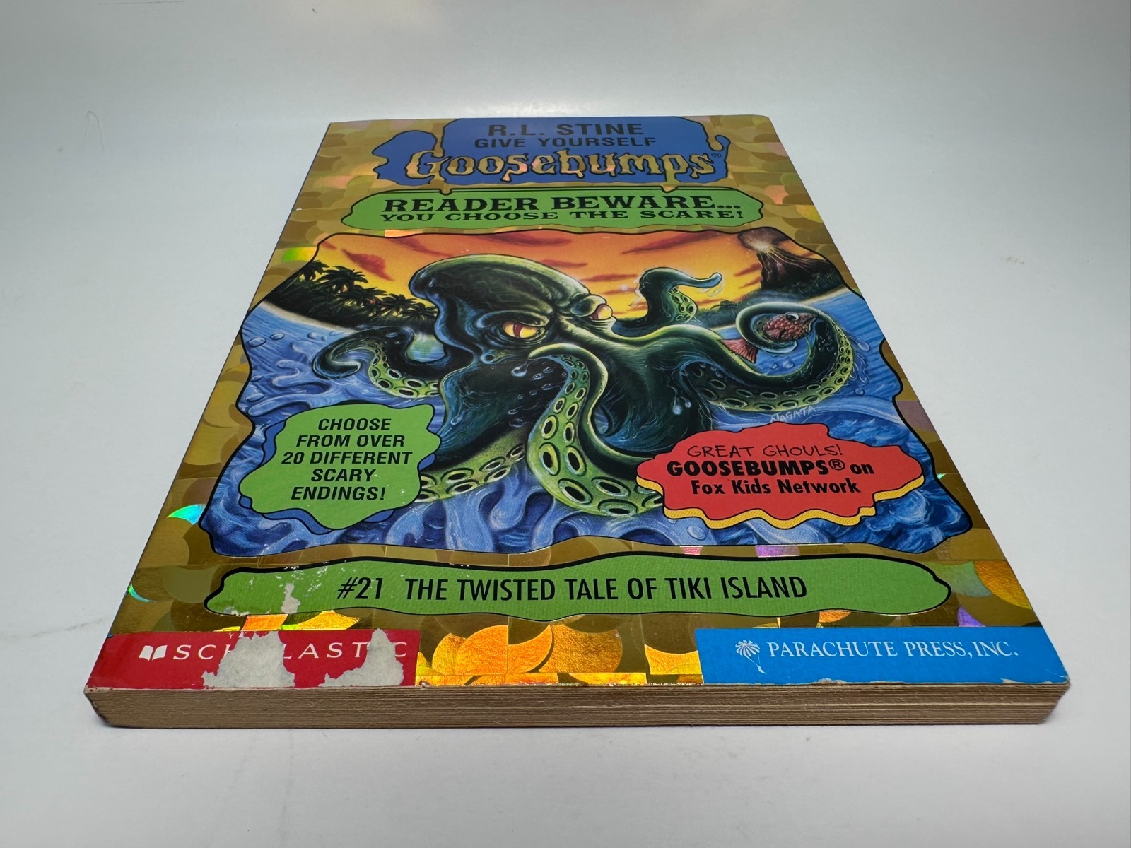 1st Print #21 The Twisted Tale of Tiki Island Give Yourself Goosebumps RL Stine