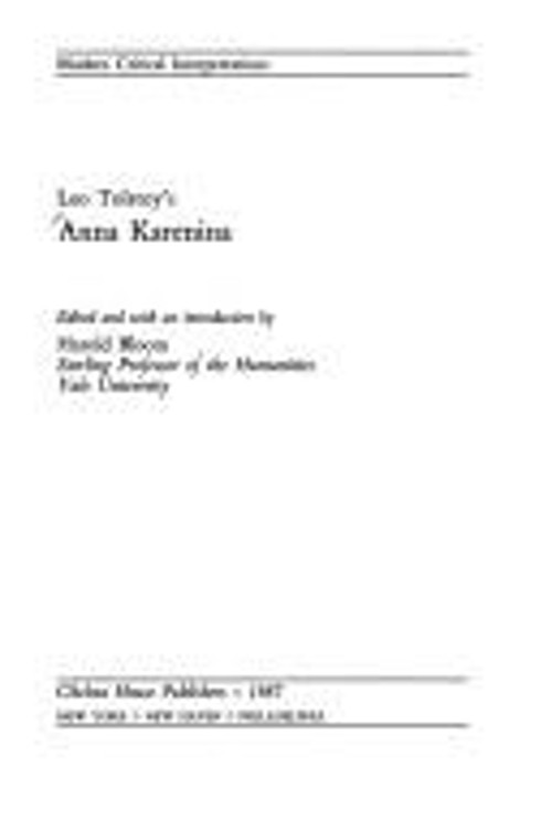 Leo Tolstoy’s Anna Karenina Hardcover