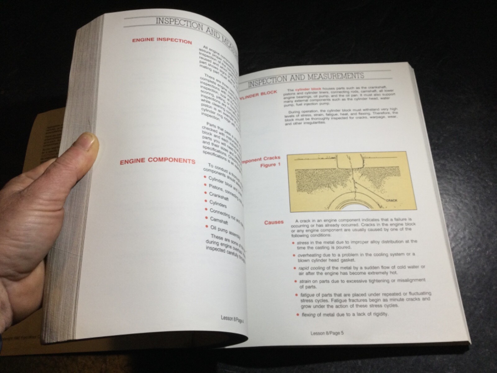 1992 Ford FD-1060 5.9L & FD-1460 8.3L Cummns Diesel Engine OEM Training Manual