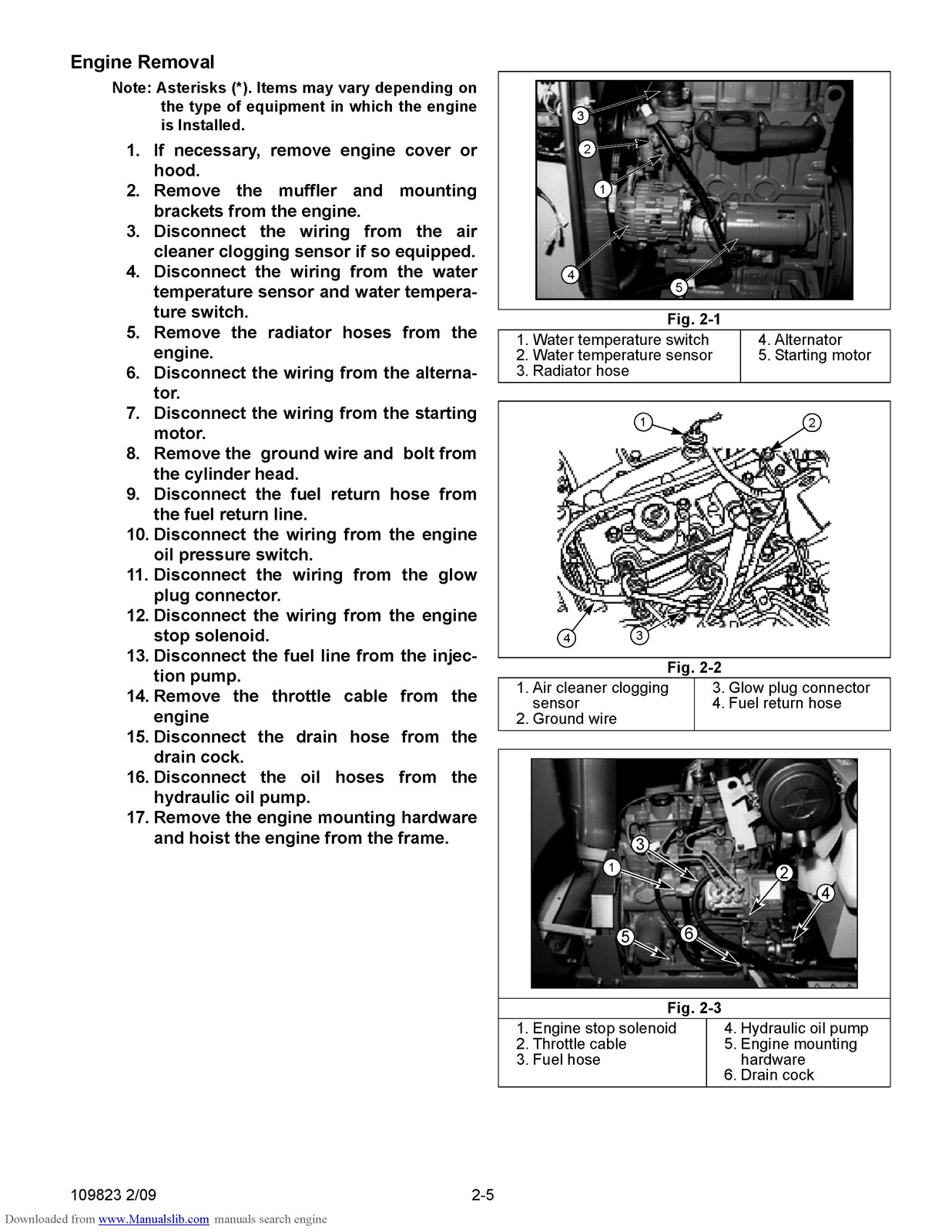SHIBAURA S773L N843 N843L Diesel Engine Workshop Manual – WIRE BOUND – COVERS