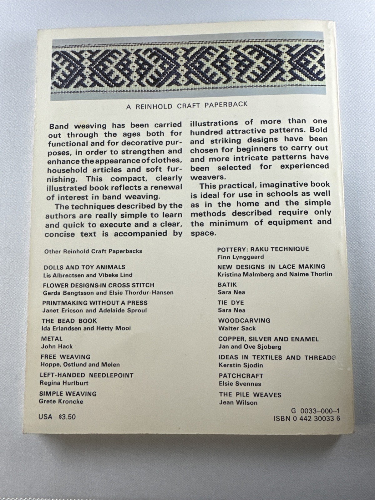 Weaving Bands By Liv Trotzig And Astrid Axelsson
