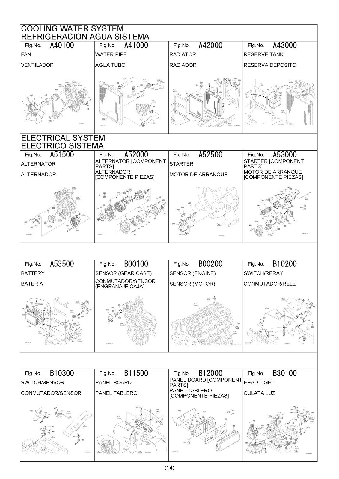 KUBOTA MX5100 ILLUSTRATED PARTS LIST MANUAL , HEAVY-DUTY BOUND, TOUGH