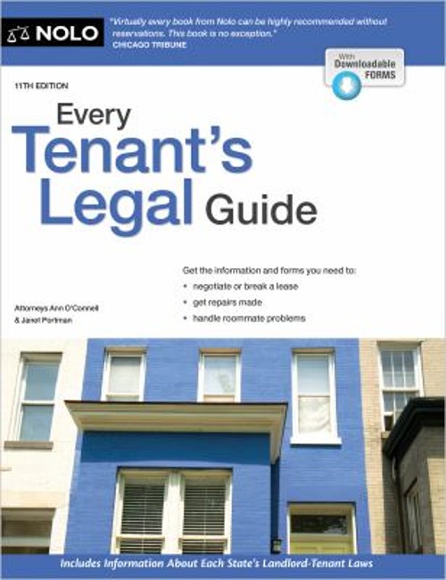 Every Tenant’s Legal Guide Paperback Janet, O’Connell, Ann Portma