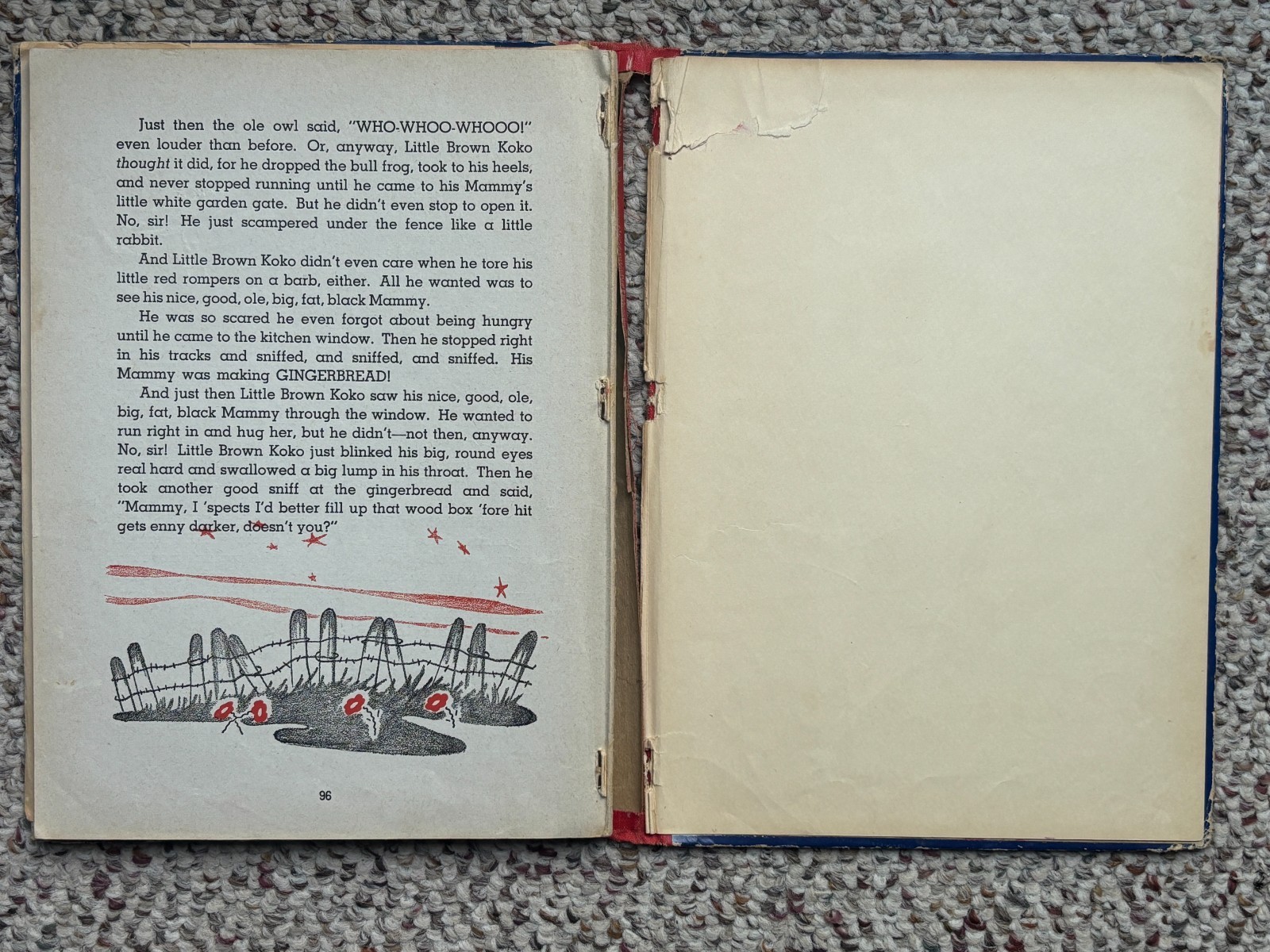 Little Brown Koko (1940) & Little Brown Koko Has Fun (1945) Hardcover Books