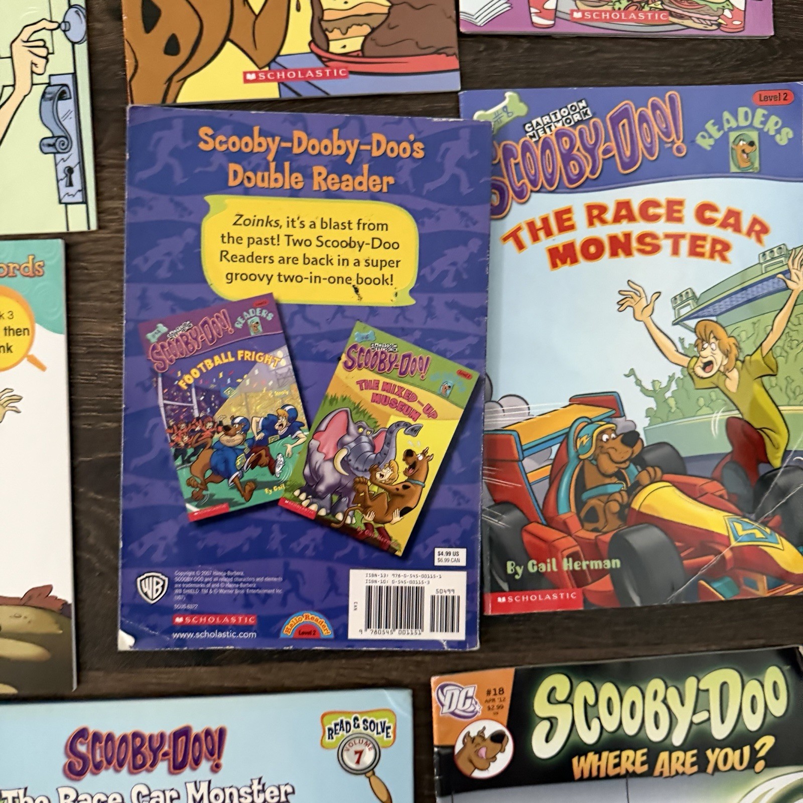 Scooby Doo Book Lot 25 Scholastic Readers Phonics Picture Clue Kids Books