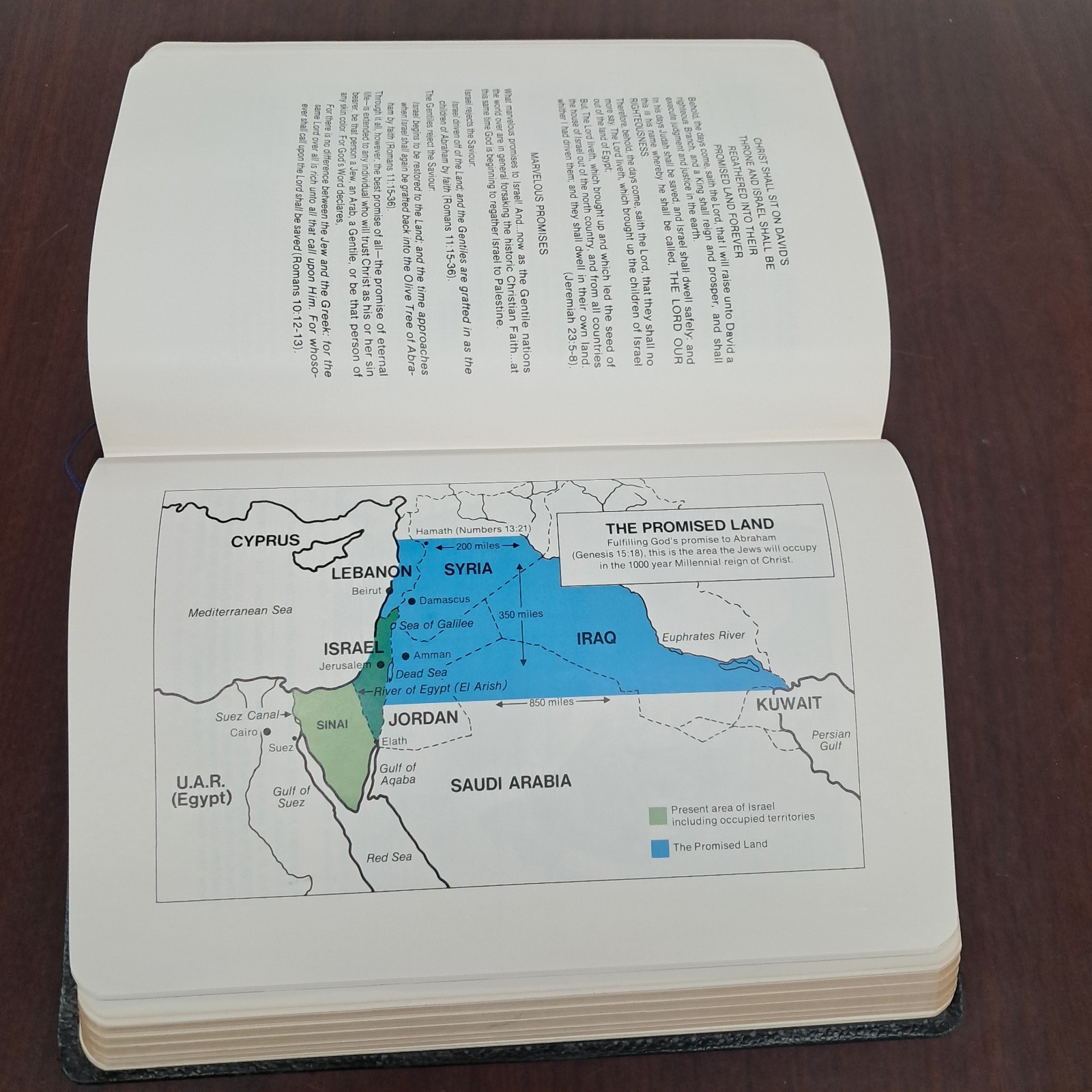 HOLY BIBLE PROPHECY EDITION CROWN JEWEL SALEM KIRBAN KJV REVELATION STUDY CHARTS