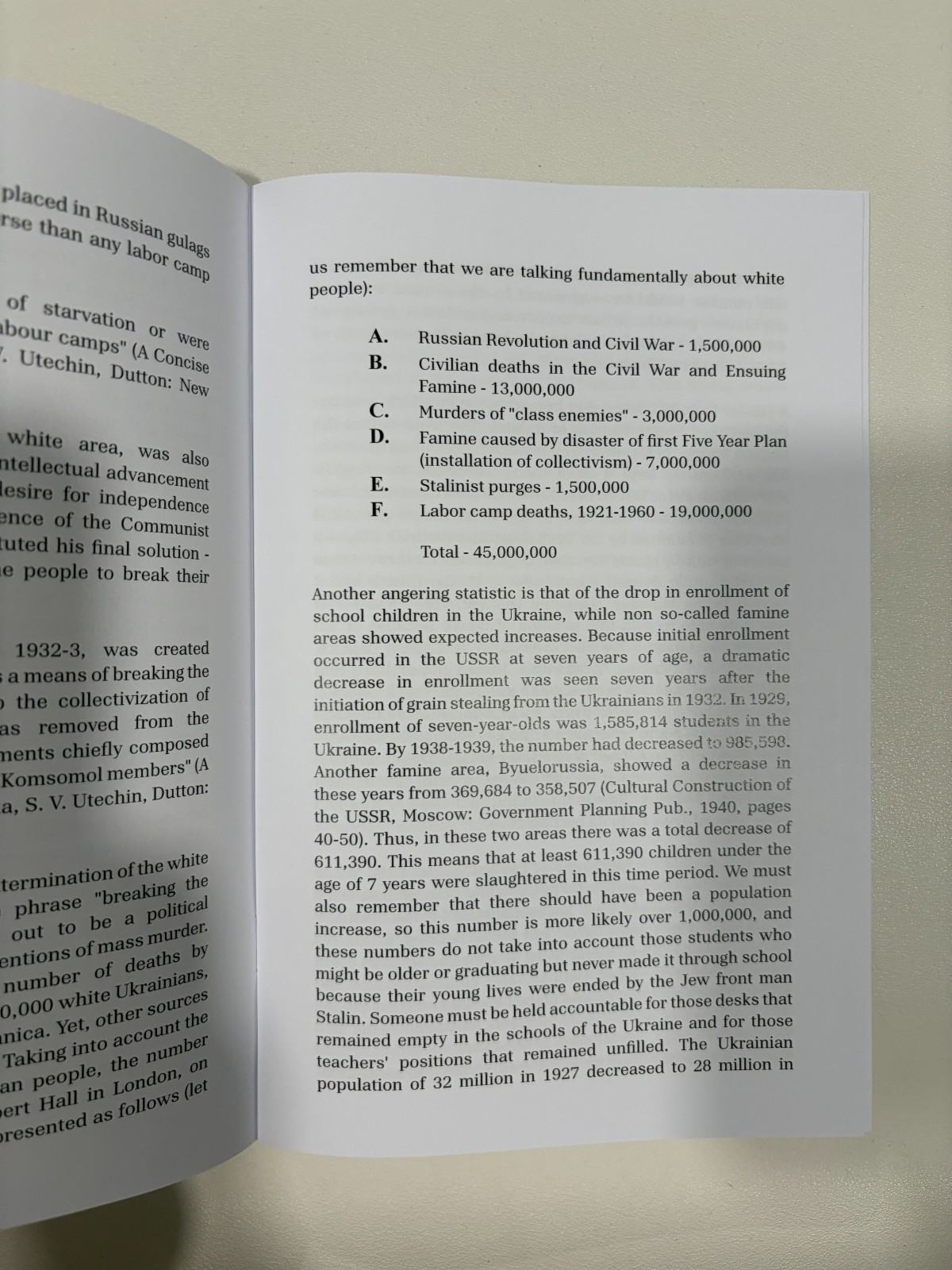 White Holocaust by V. Herrell SB