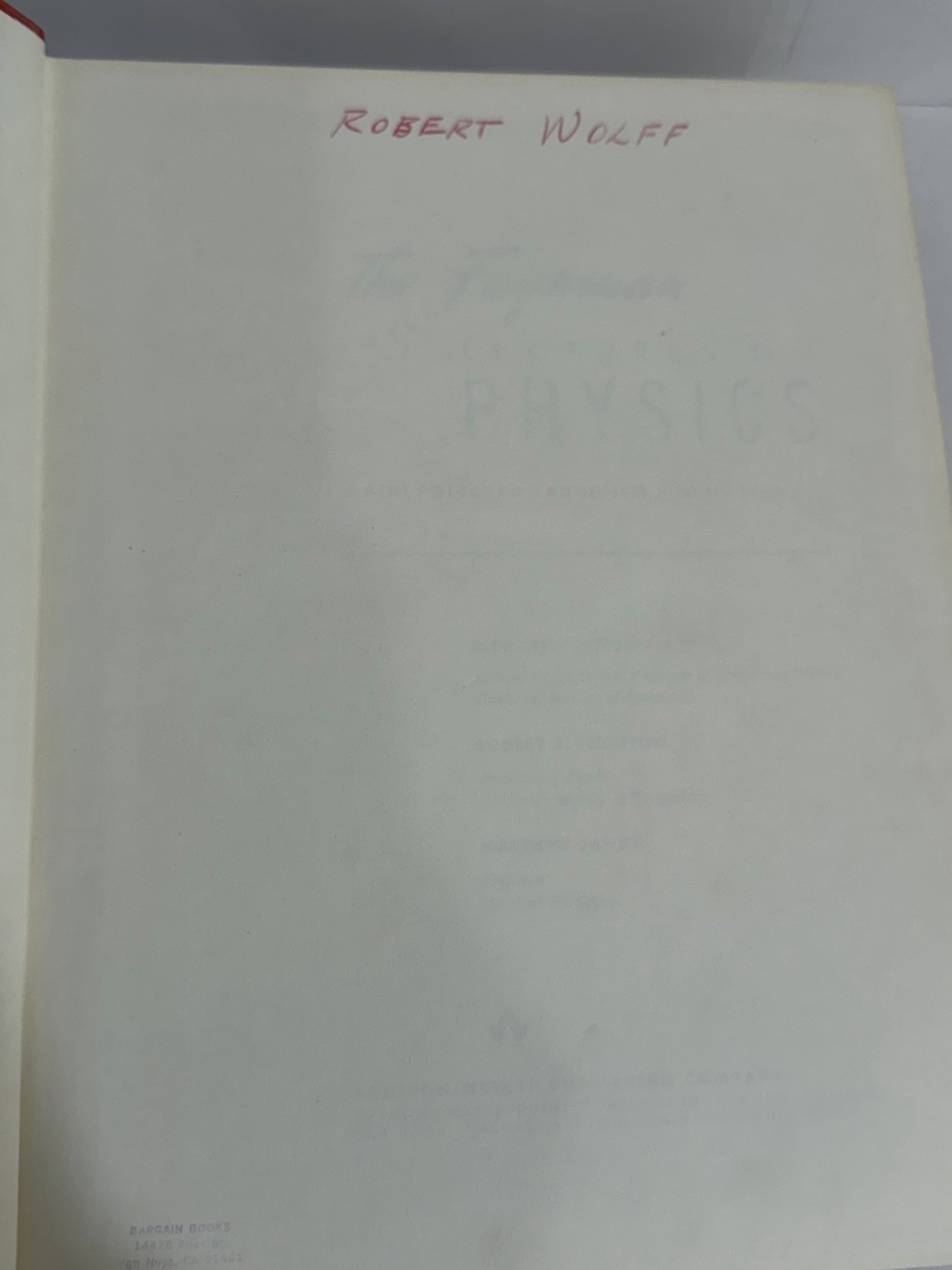 The Feynman Lectures on Physics 3 Volume Set Hardcover 1964