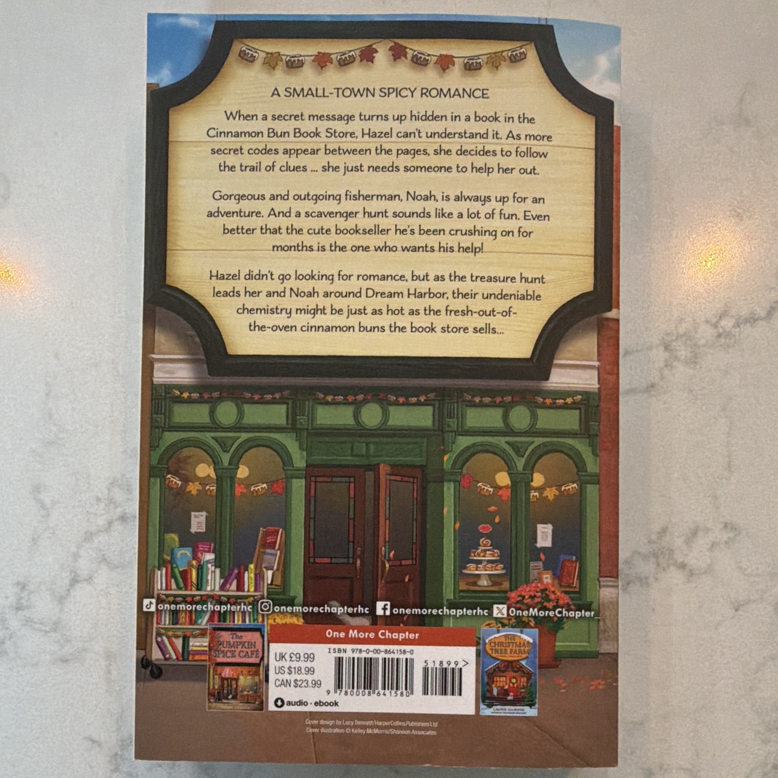 Laurie Gilmore The Cinnamon Bun Book Store Dream Harbor Bk 2 (2024) PB