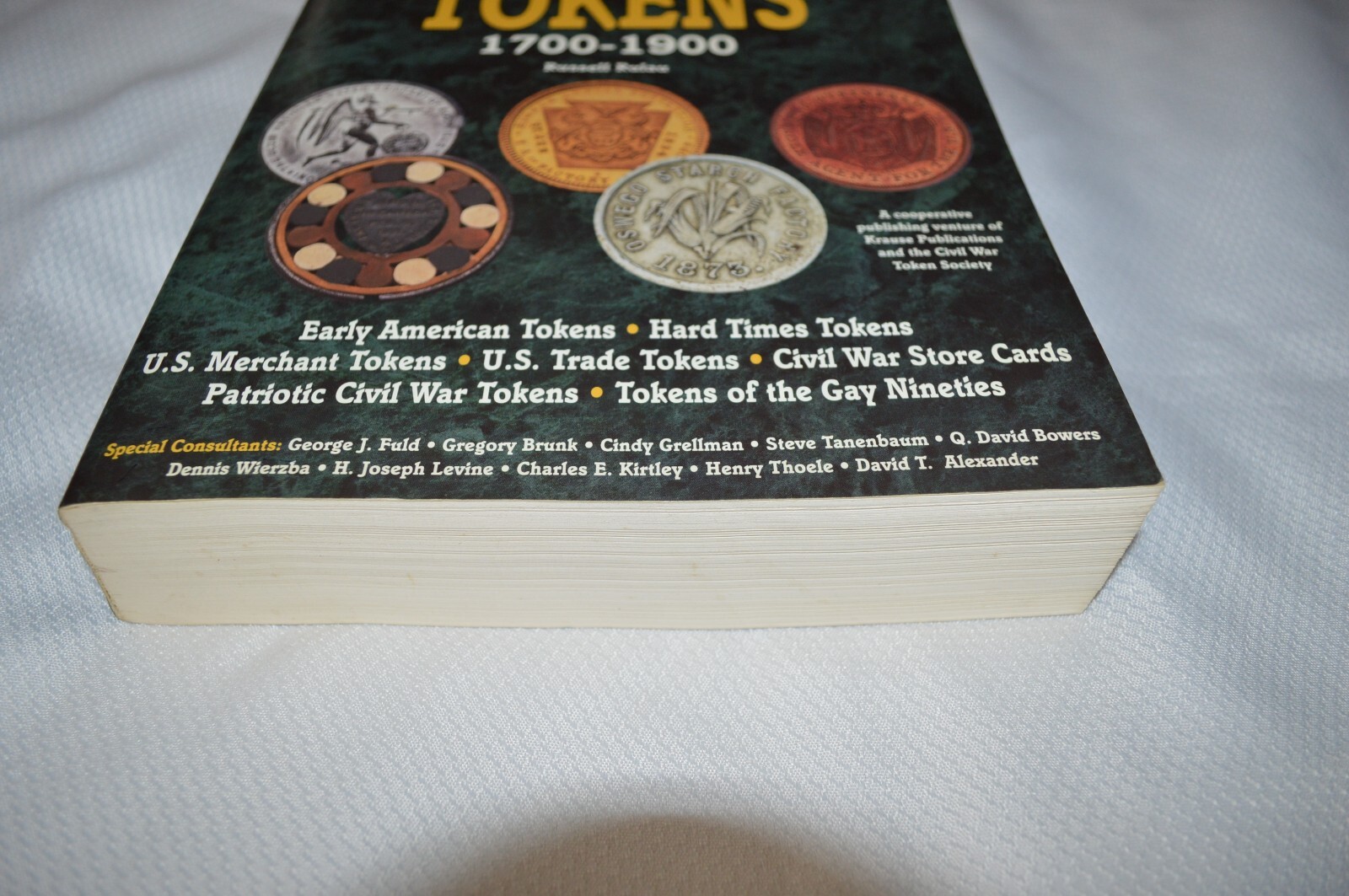 STANDARD CATALOG OF UNITED STATES TOKENS 1700-1900 ~ 2ND EDITION ~ V.G.C. # 2