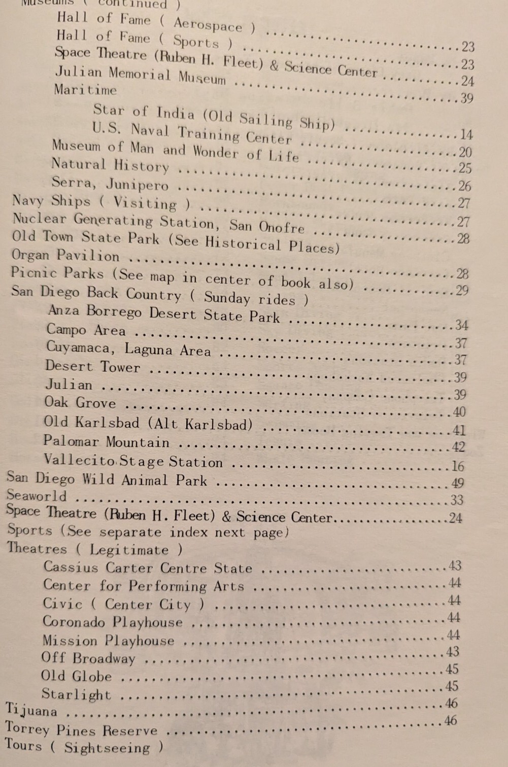 Vintage 1973 Discover San Diego 109-Page Paperback Over 200 Things To Do