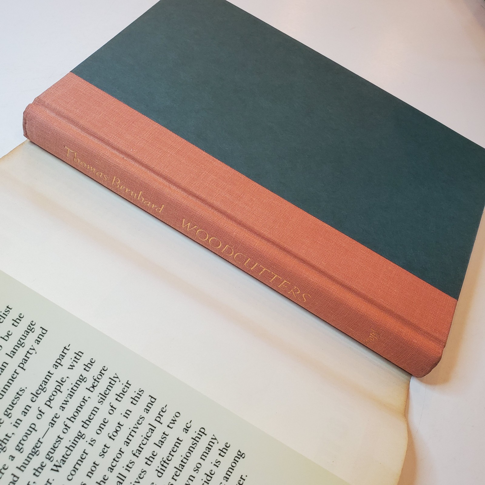 First American Edition Woodcutters Thomas Bernhard 1987 HC 1st Dark Satire Vtg