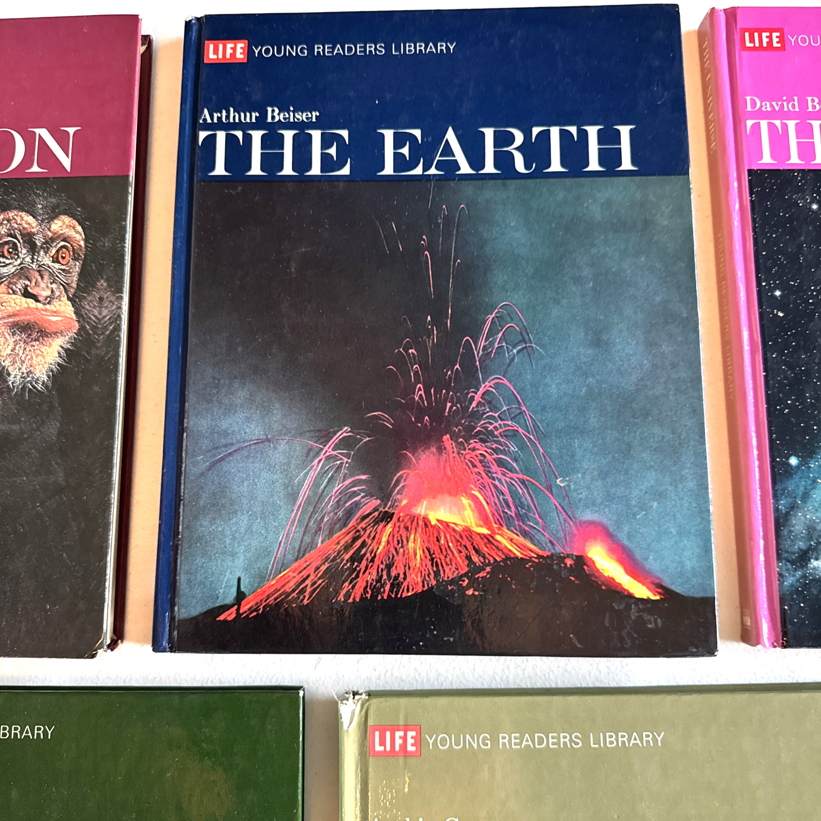 5-Time Life Books Young Readers Library Homeschool Various Topics Hardcover VTG