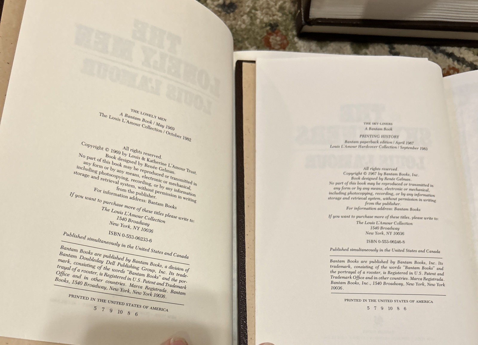 Louis L’Amour Leatherette SACKETT Collection Nearly Complete 15 Vol & Companion