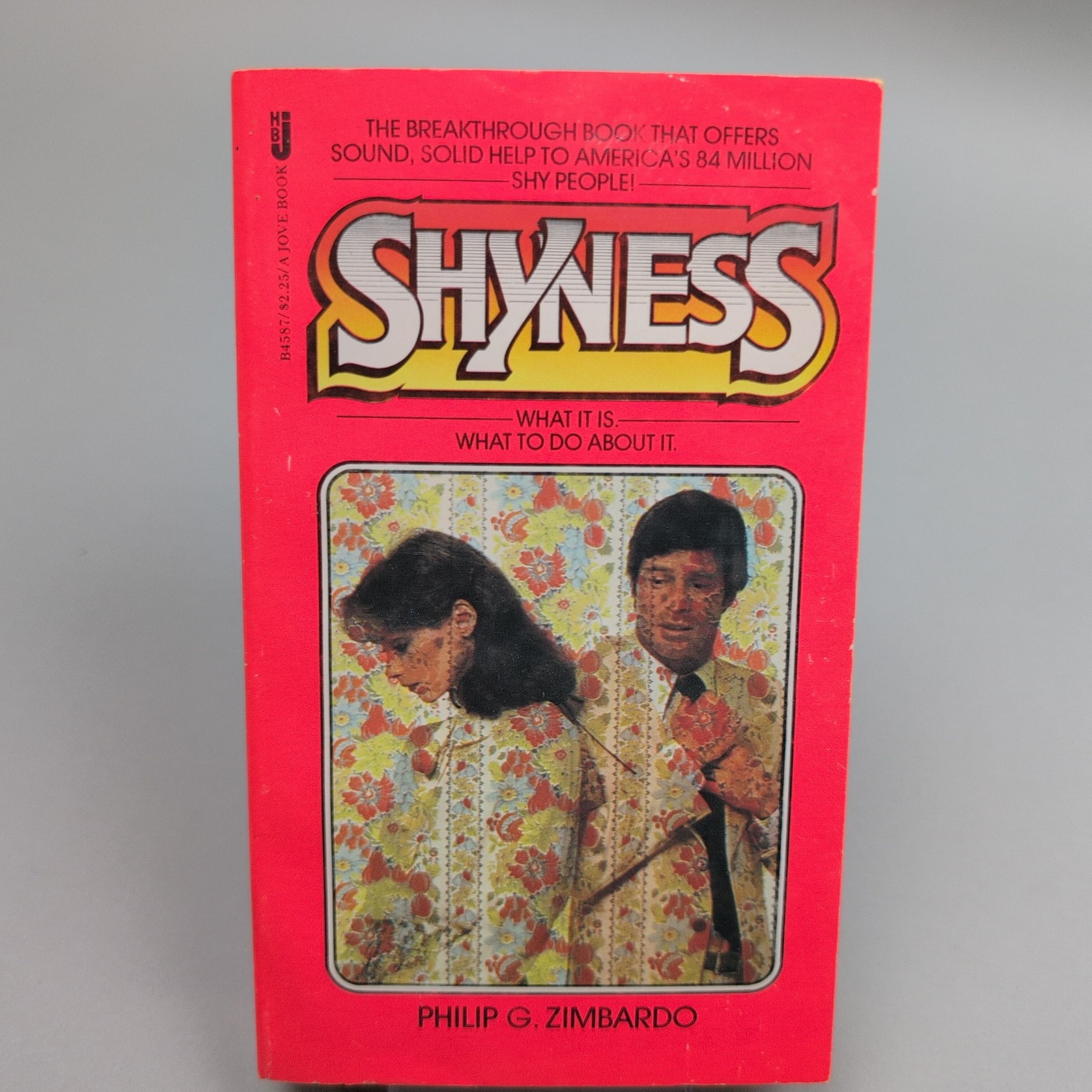 Vintage 1978 Shyness Philip G Zimbardo Jove PB Psychology Self Help Book