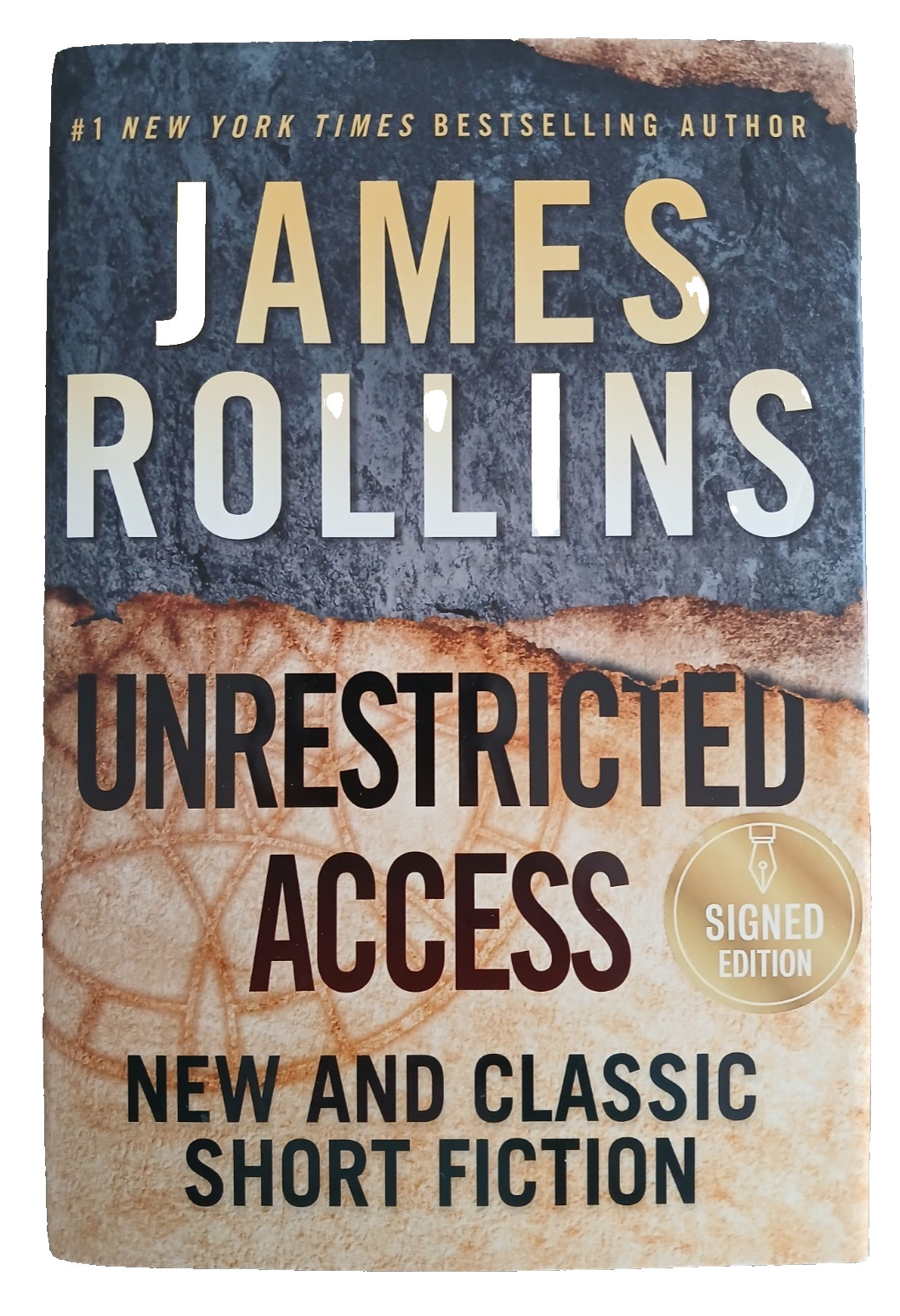 Unrestricted Access By James Rollins Signed Hardcover 390 Pages