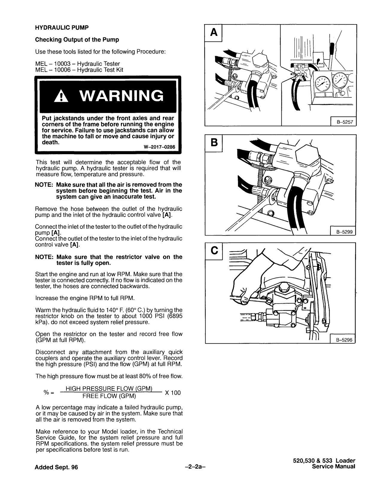 BOBCAT 520 530 533 Service Manual – SECURED – FRONT & BACK – XL FOLDOUT PAGES