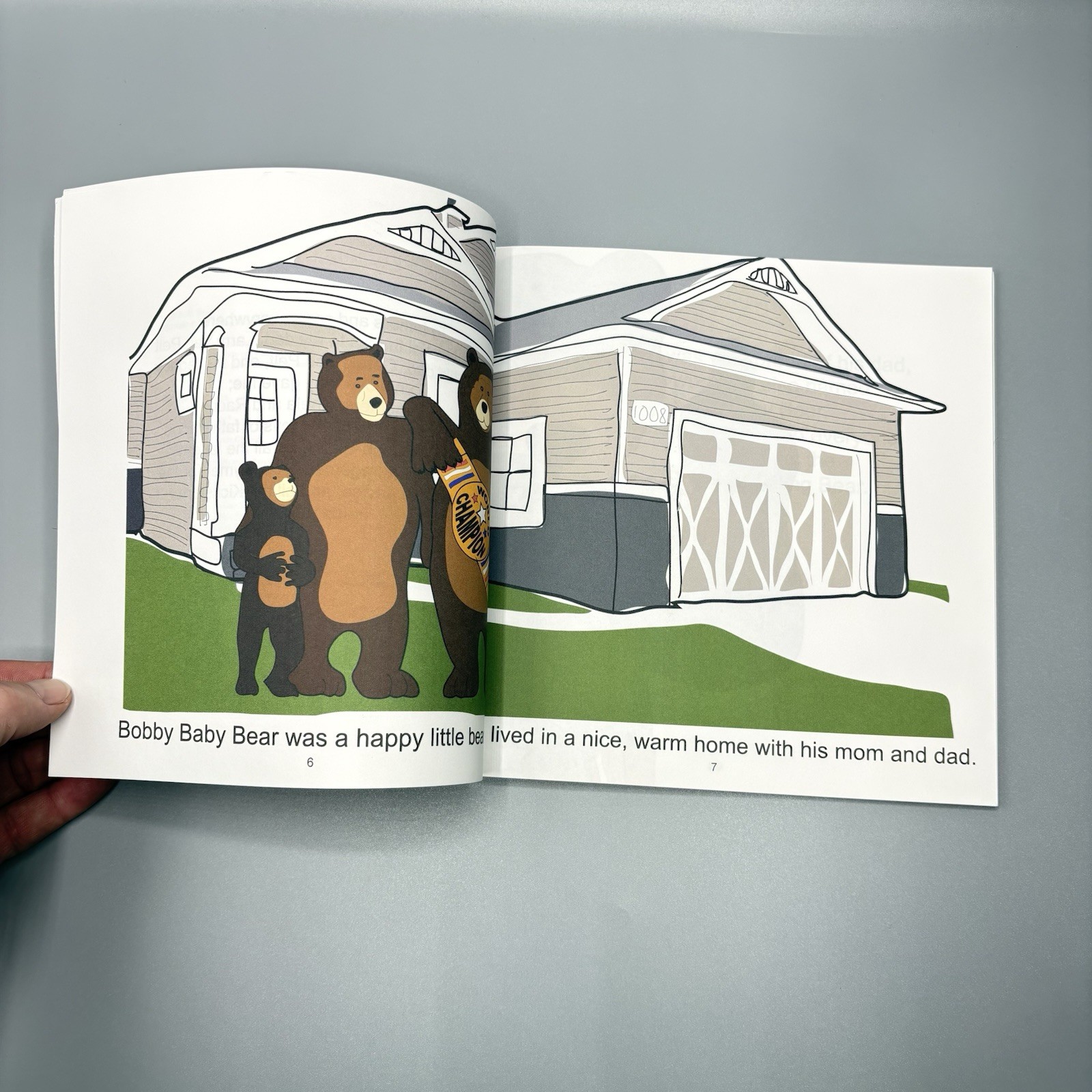 Bobby Baby Bear by Doug Van Pelt SIGNED HM Press 2015 First Edition Illustrated