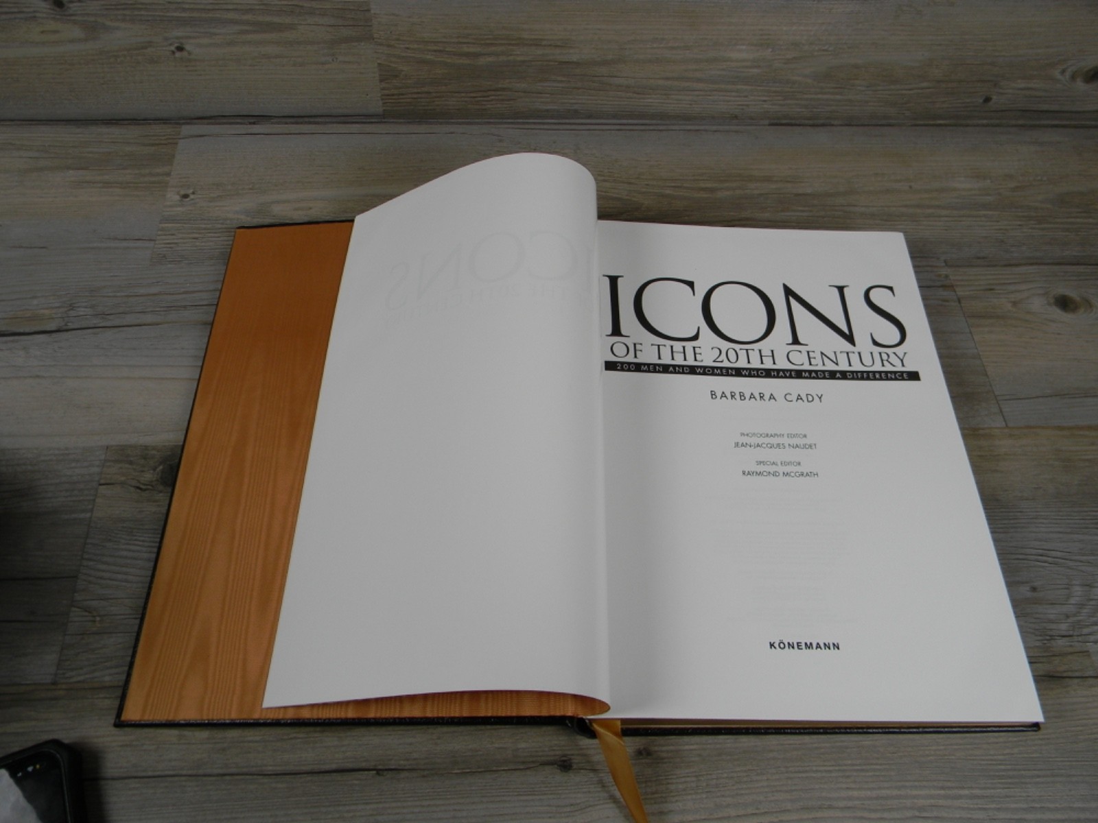 Icons of the 20th Century Easton Press Barbara Cady 1999 VTG HB