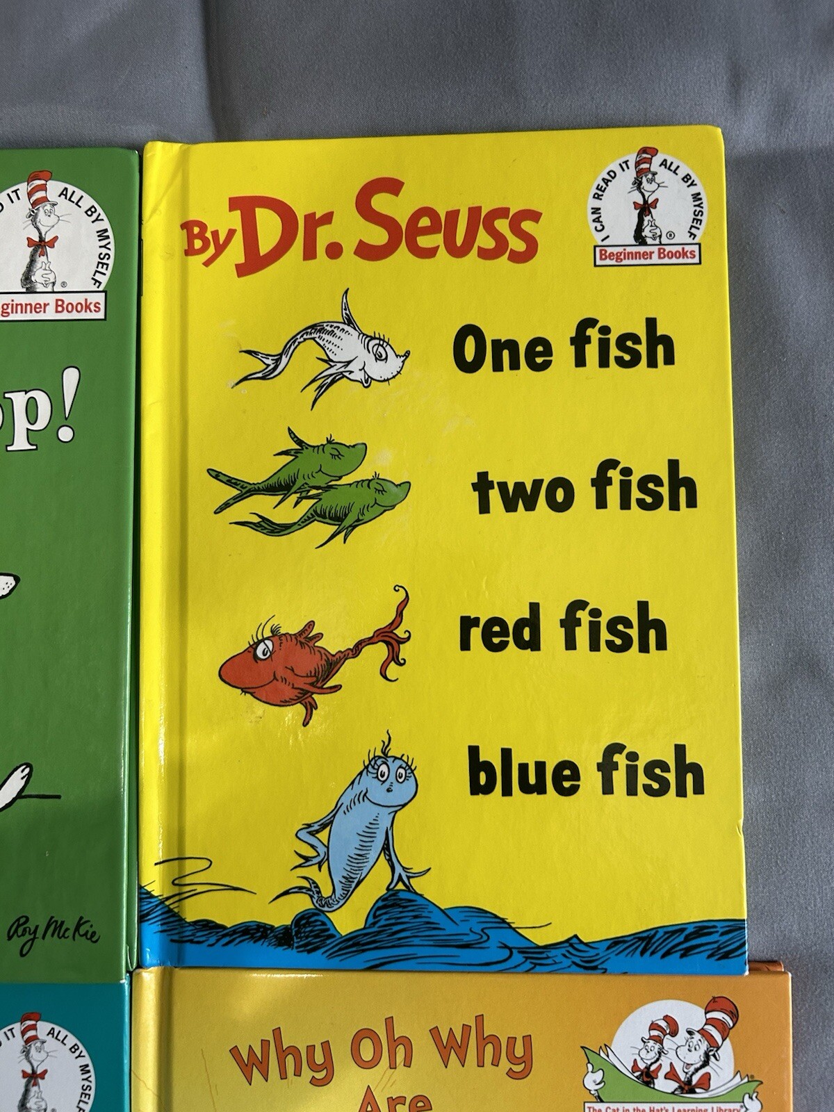 4-PC Dr Seuss Books Kids Children’s Beginner Reading Gift School Learning