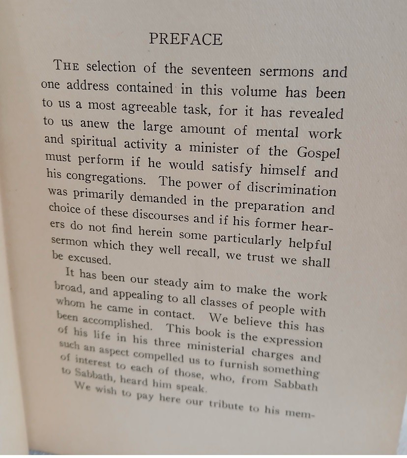 Echoes from a Modern Pulpit Herman Vanderwart 1911 Great Preaching HC Rare