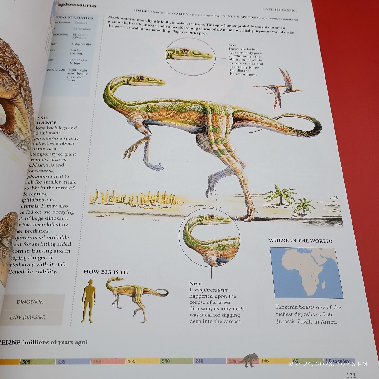 Dinosaurs Carl Mehling 2017 Hardcover Book 448 Pages
