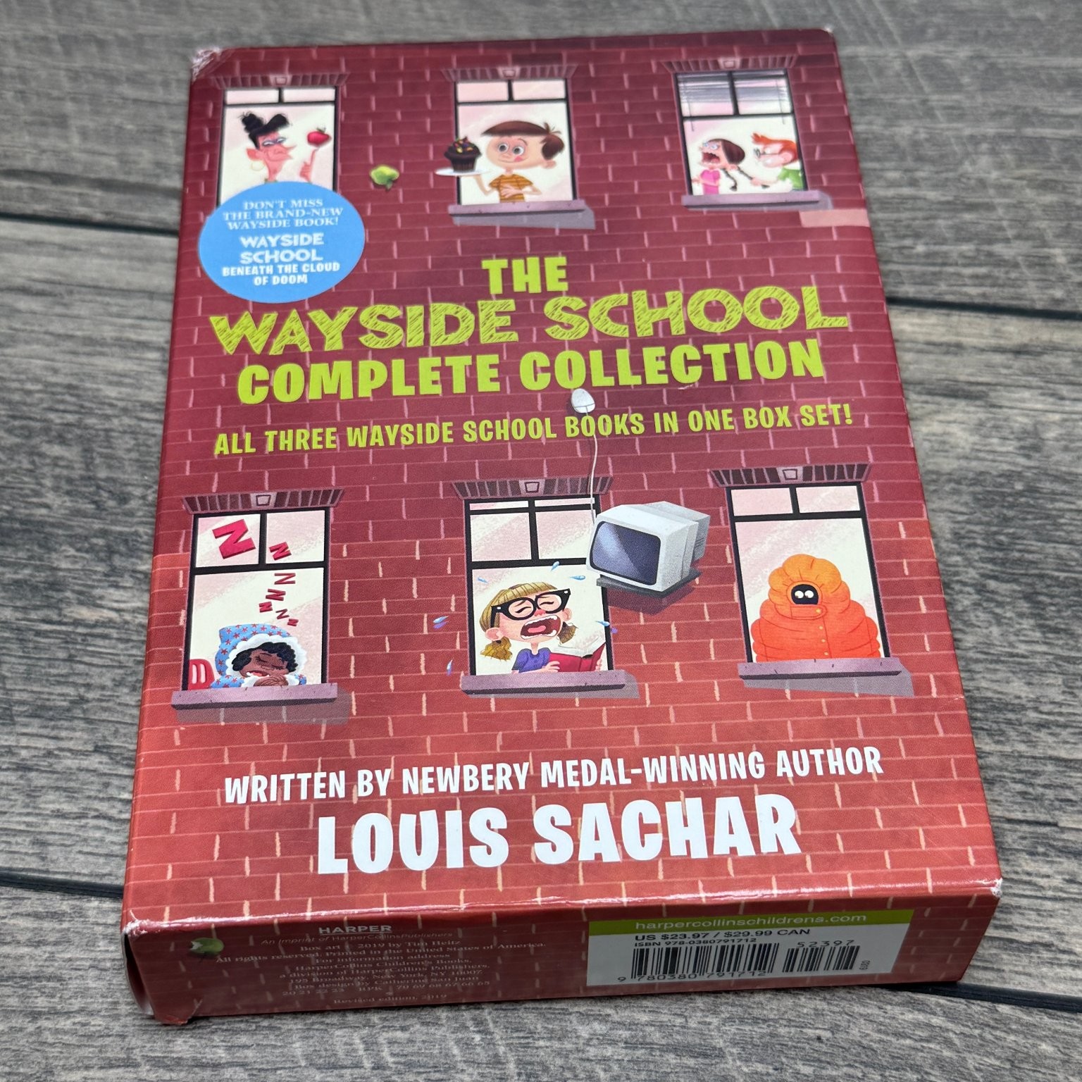 Wayside School Complete Collection Louis Sachar 2019 Box Set HarperCollins