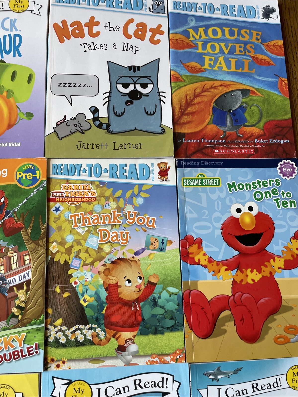 Lot of 20 Pre-Level 1 Children’s Shared Reading Books – Paperback Learn to Read