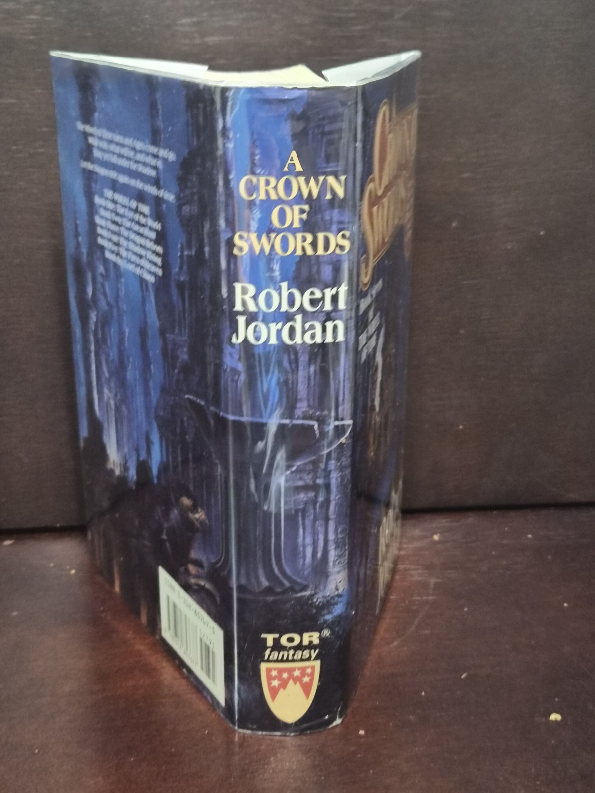 Robert Jordan A CROWN OF SWORDS 1996 Wheel of Time 1st Ed 1st Print HCDJ VG