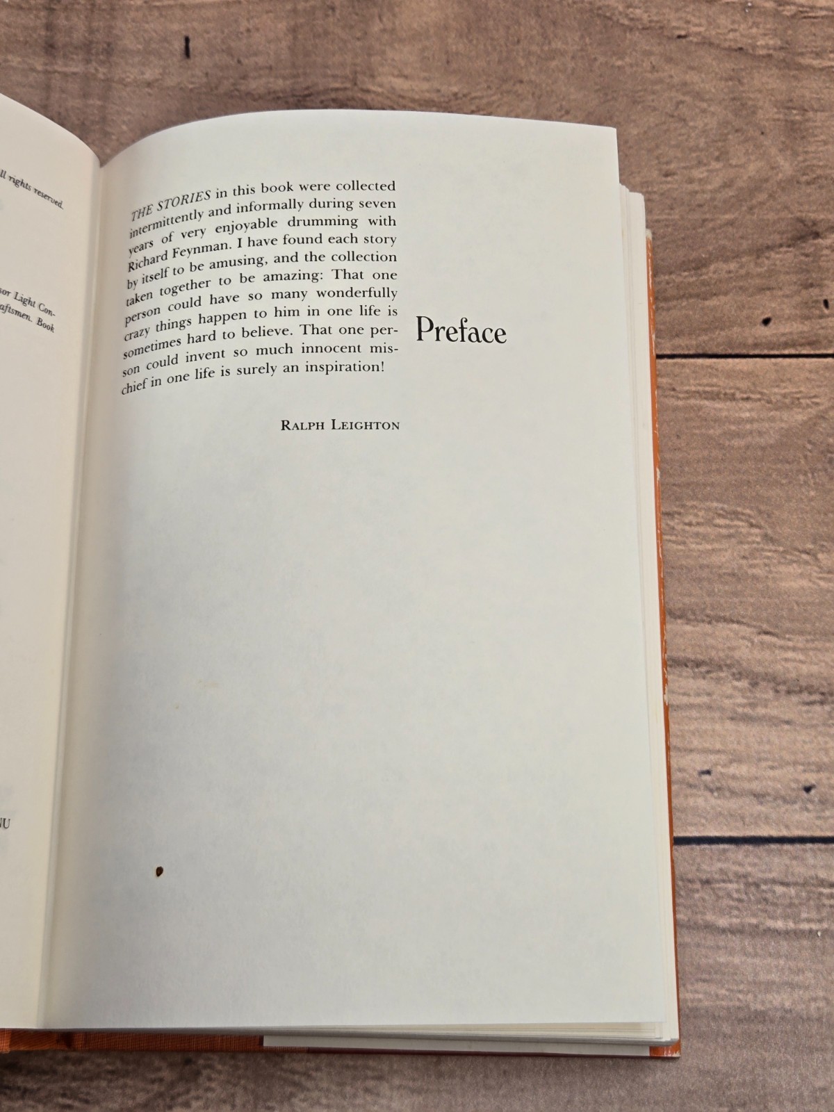Vtg „SURELY YOU’RE JOKING, MR. FEYNMAN!“ Richard Feynman 1985 HC/DJ Norton & Co.
