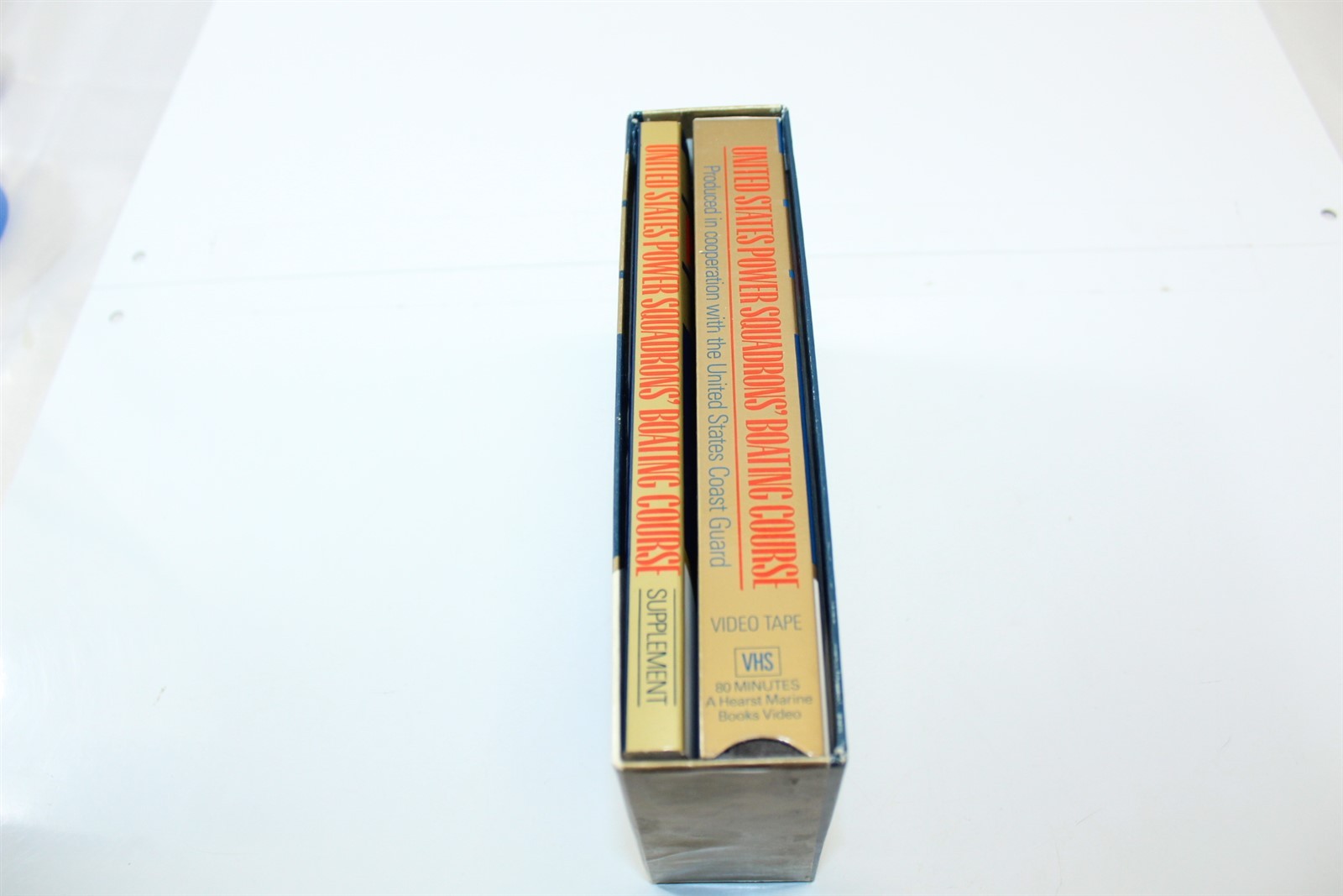 Vintage 1989 United States Power Squadron’s Boating Course VHS & Paperback Book