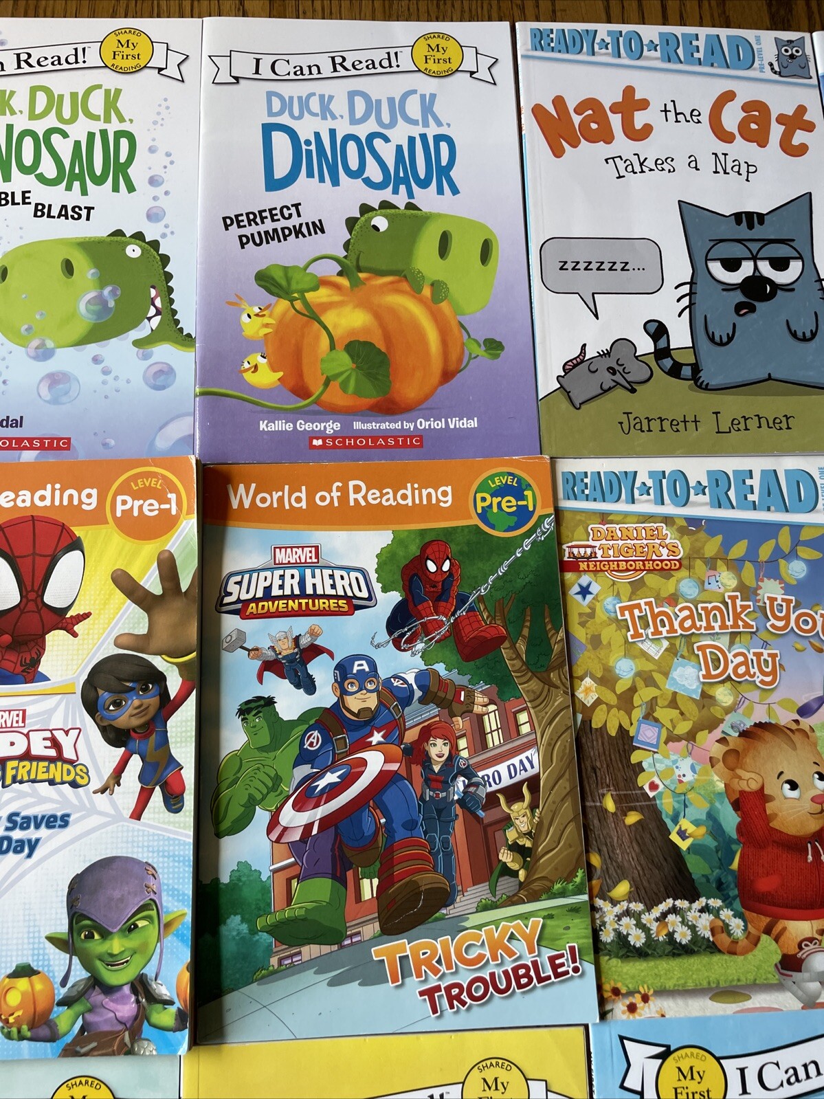 Lot of 20 Pre-Level 1 Children’s Shared Reading Books – Paperback Learn to Read