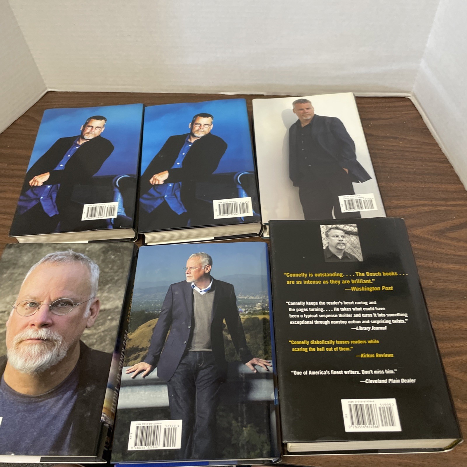 Michael Connelly Lot of 6 Hardcover Harry Bosch Series (See Photos for Titles)