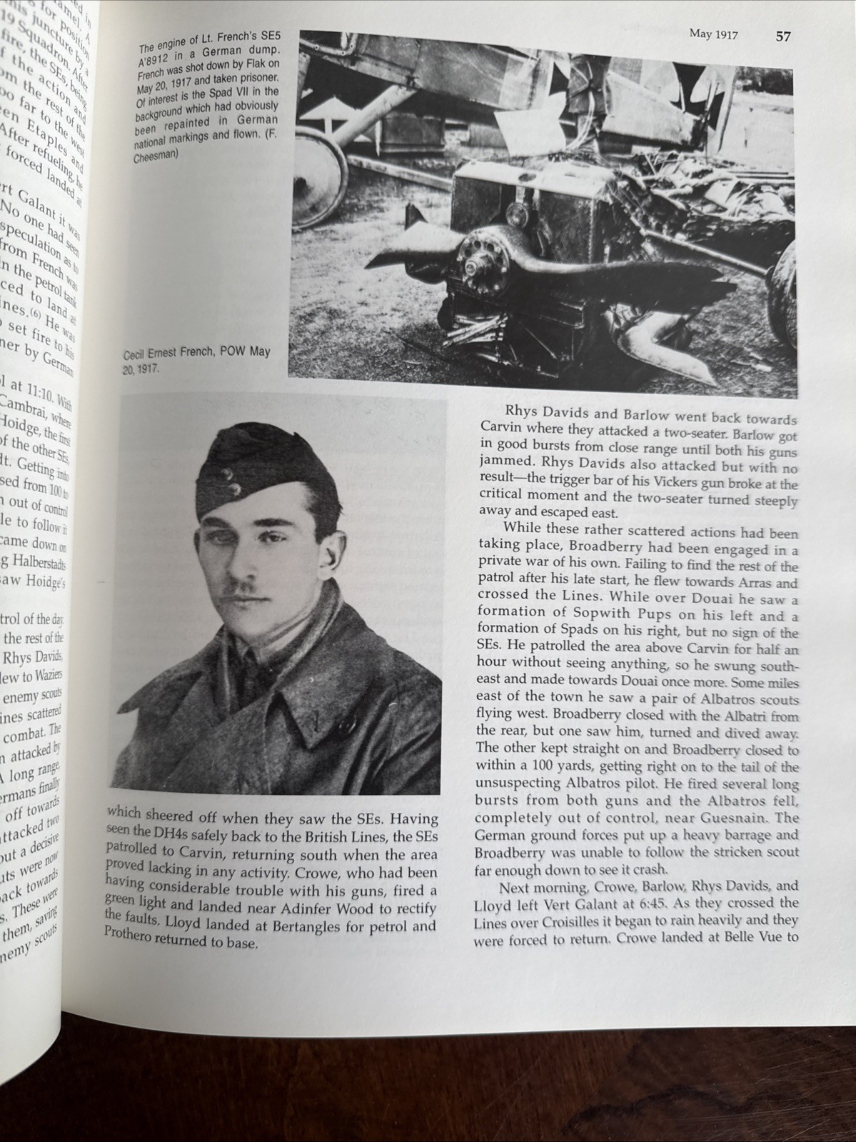 56 Squadron History High in the Empty Blue Rfc Raf WWI Alex Revell 1995 MINT
