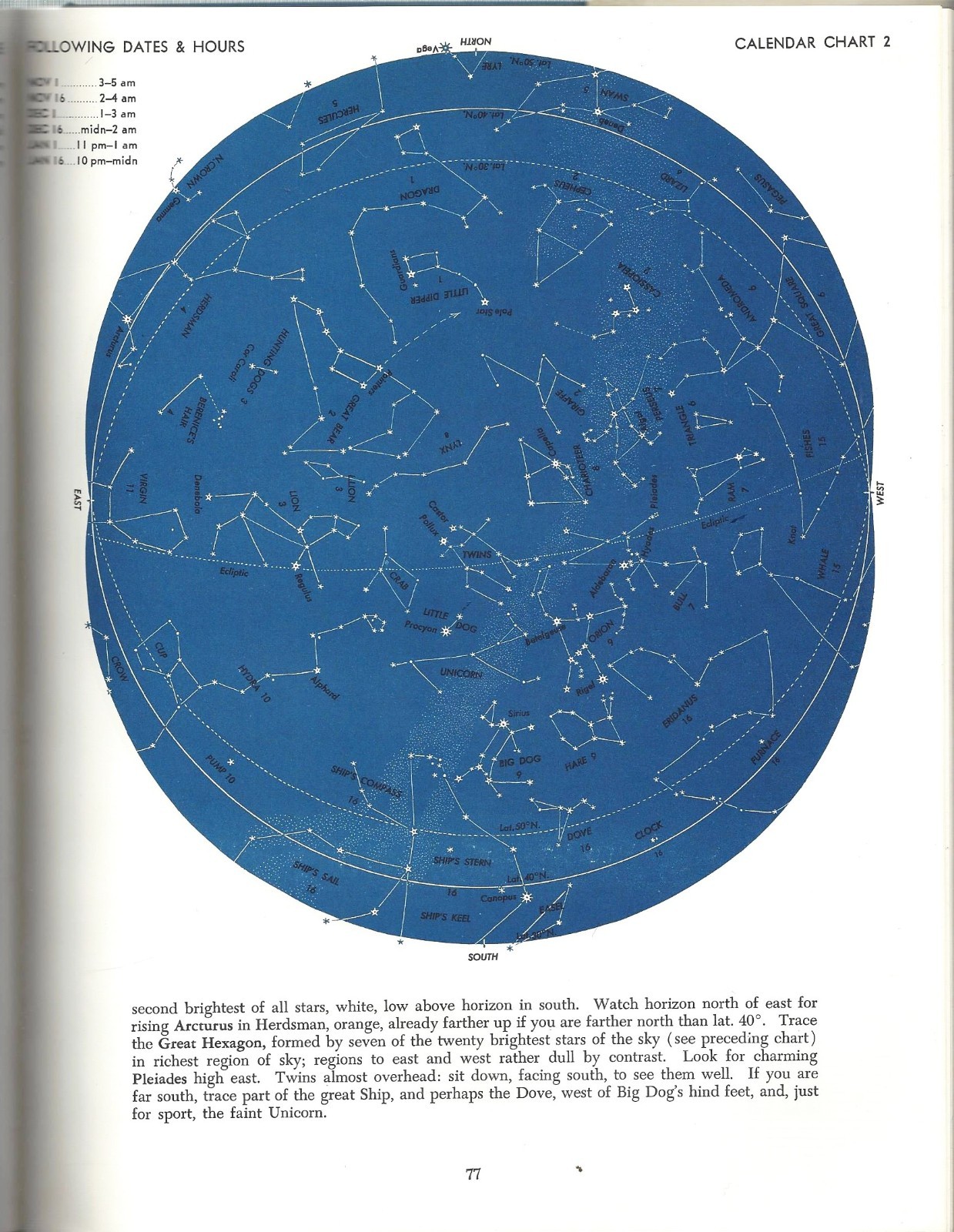 „THE STARS, A NEW WAY TO SEE THEM“ ~1966~ DUST COVER=STAR MAP~HARDBACK~161 PAGES