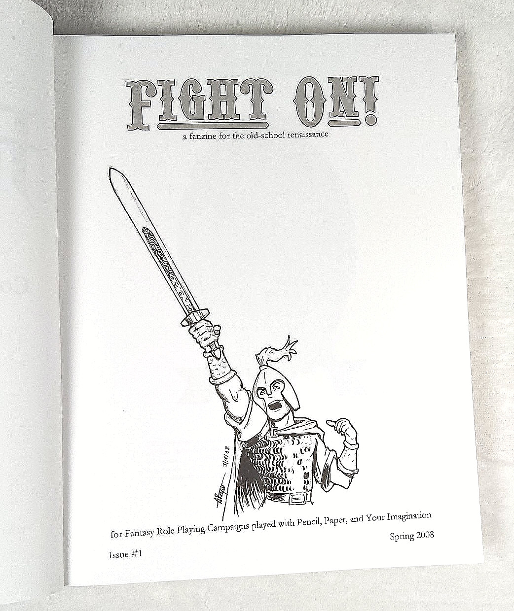 Fight On! Compiled Compilation +4 OSR RPG Book Near Mint Brand New – Issues 1-4